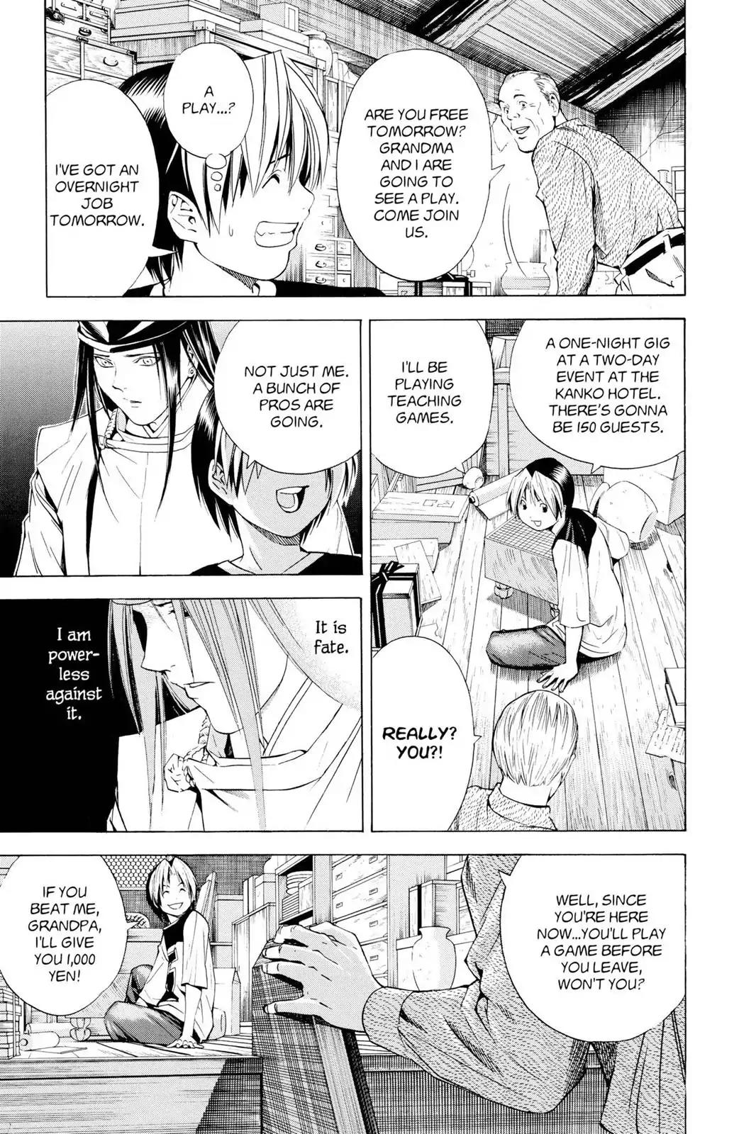 Hikaru no Go Chapter 123 page 3 - Chapter 123: I Do not Wish to Disappear!!!