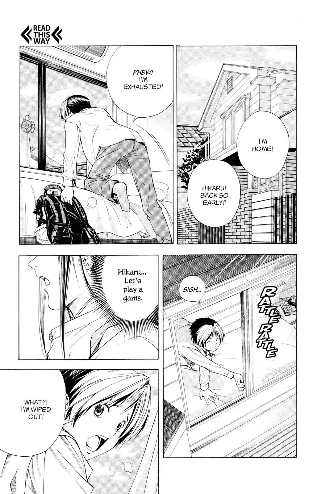 Hikaru no Go Chapter 124 page 17 - Chapter 124: Sayonara