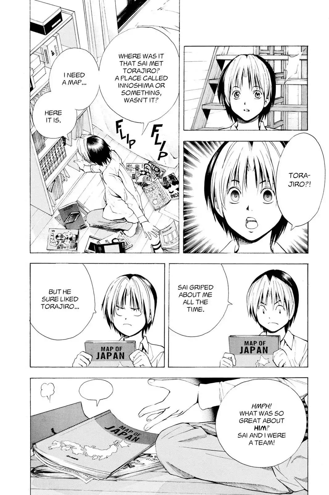 Hikaru no Go Chapter 125 page 16 - Chapter 125: Sai Disappears