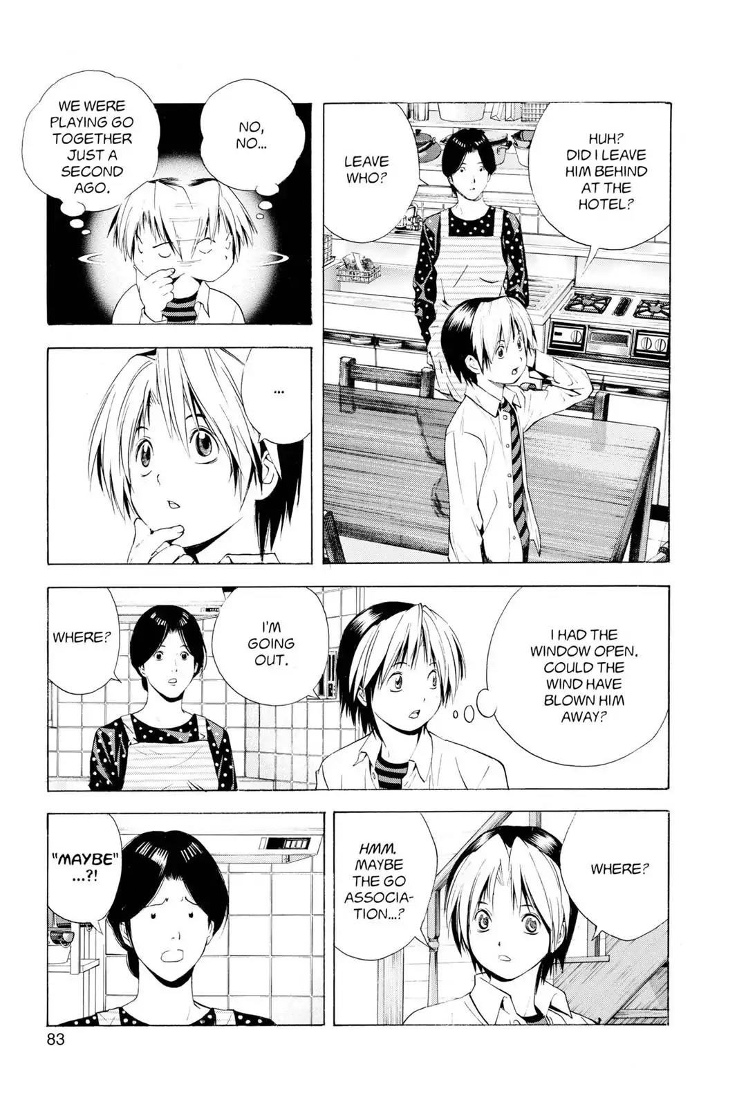 Hikaru no Go Chapter 125 page 5 - Chapter 125: Sai Disappears