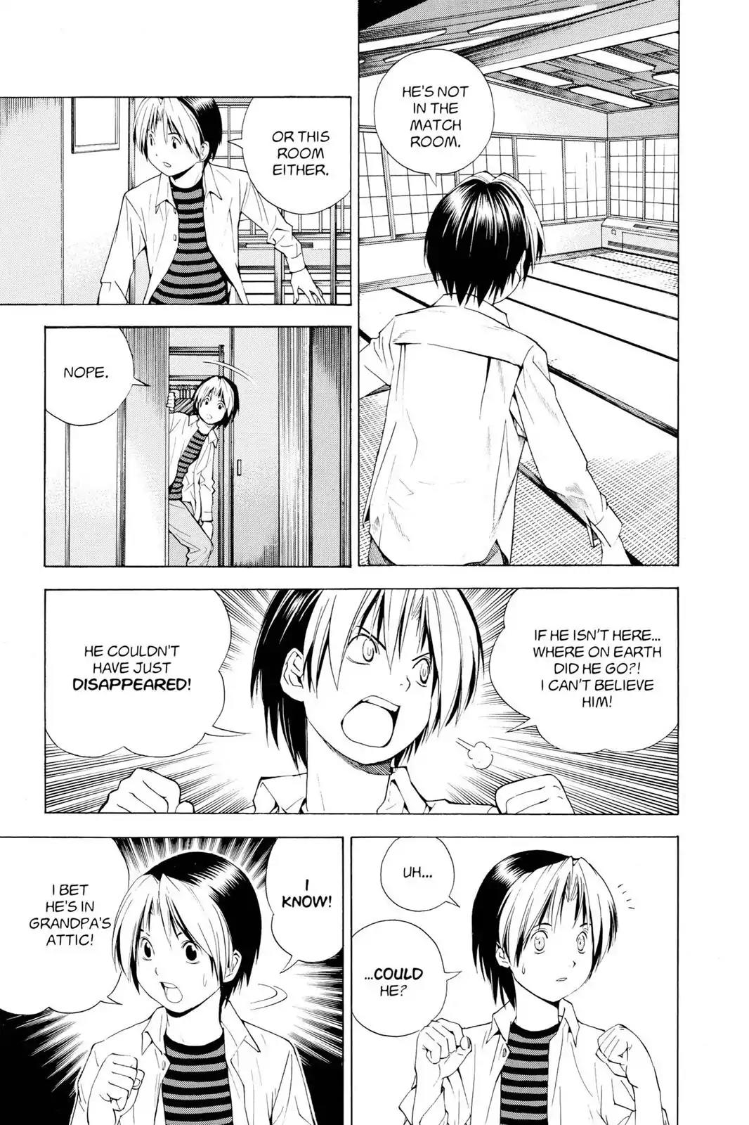Hikaru no Go Chapter 125 page 7 - Chapter 125: Sai Disappears