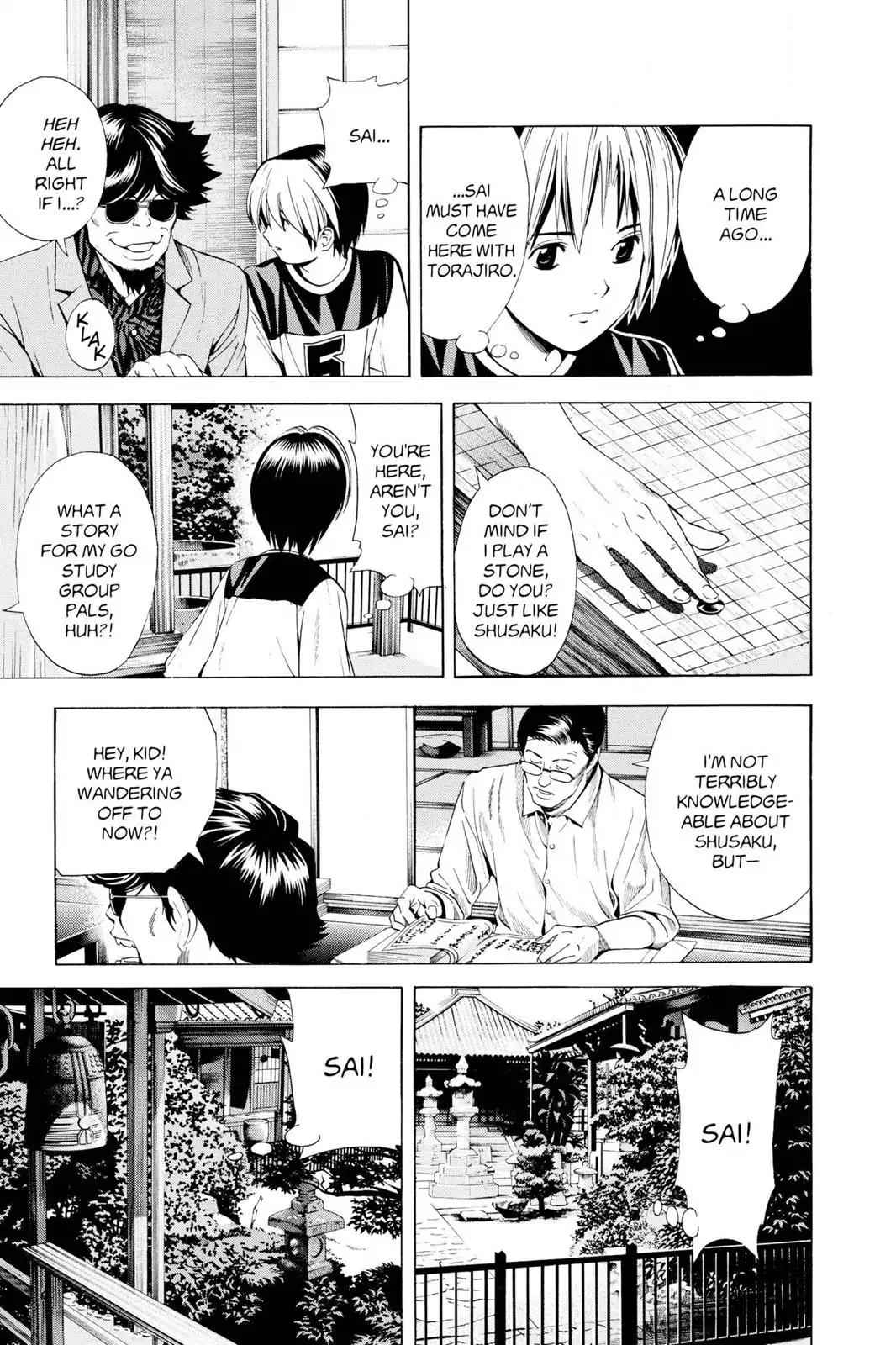 Hikaru no Go Chapter 126 page 13 - Chapter 126: Searching for Sai