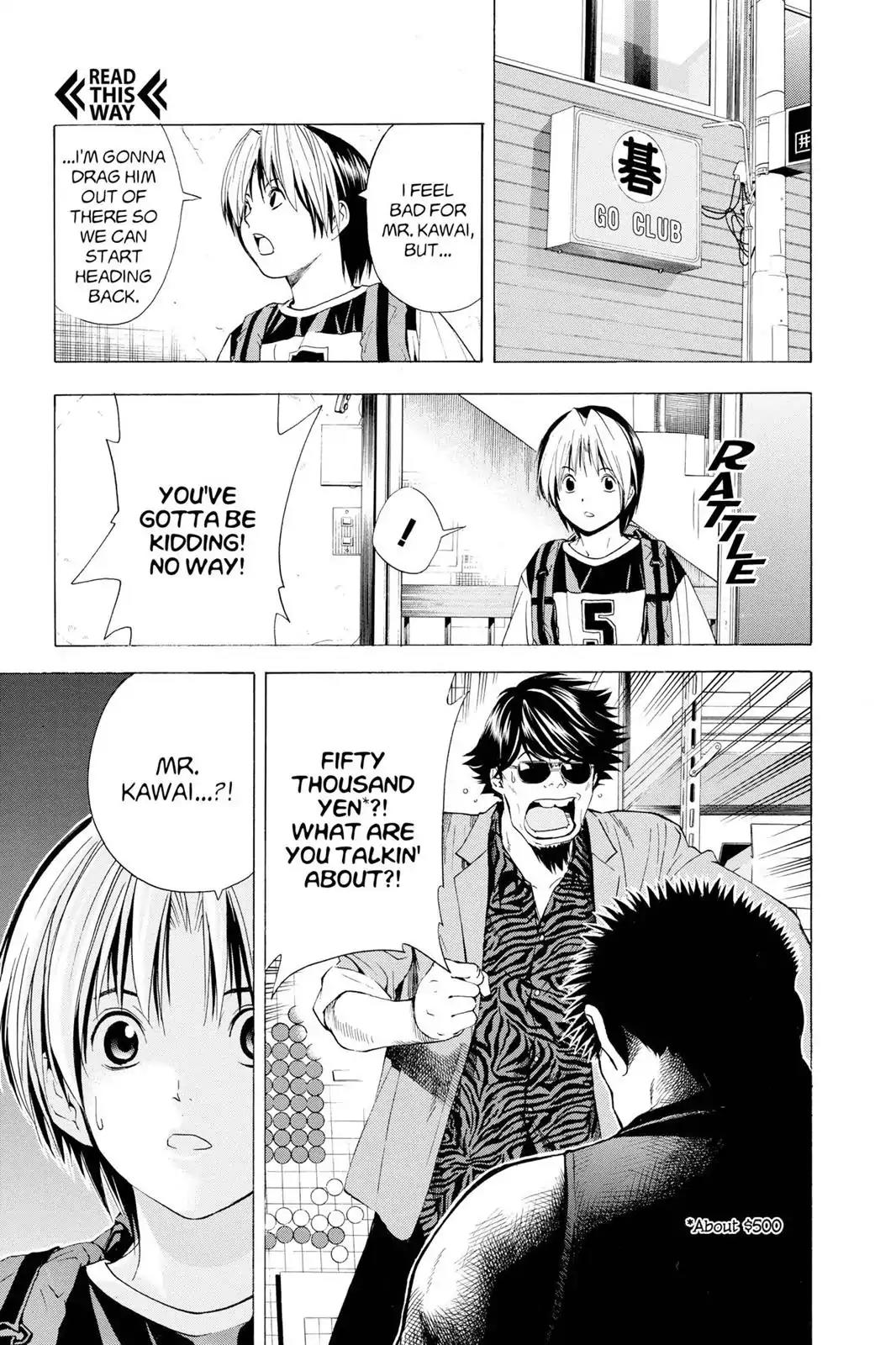 Hikaru no Go Chapter 126 page 23 - Chapter 126: Searching for Sai