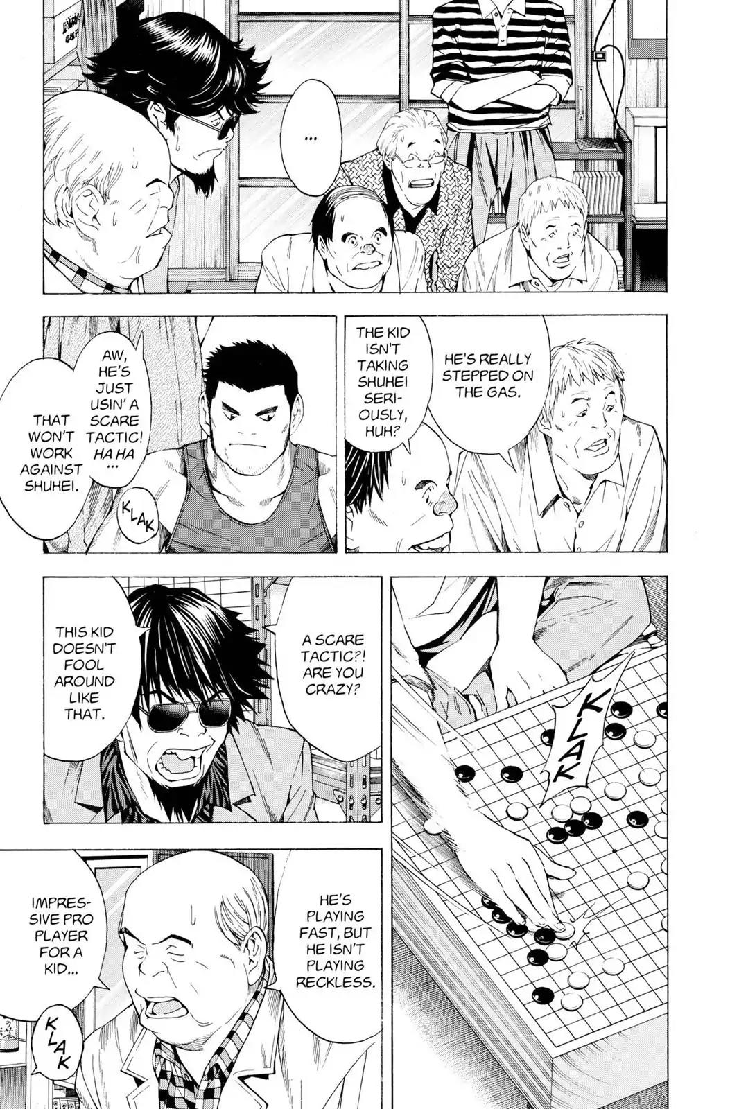 Hikaru no Go Chapter 127 page 15 - Chapter 127: Hiroshima's Top Go Player