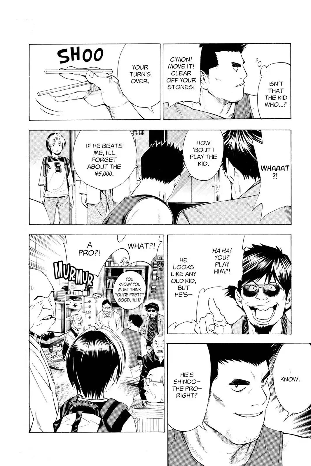 Hikaru no Go Chapter 127 page 4 - Chapter 127: Hiroshima's Top Go Player