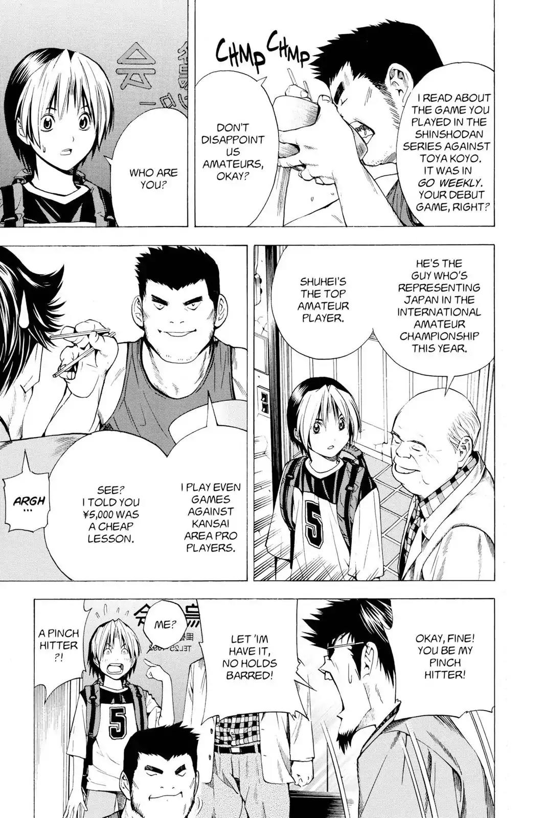 Hikaru no Go Chapter 127 page 5 - Chapter 127: Hiroshima's Top Go Player