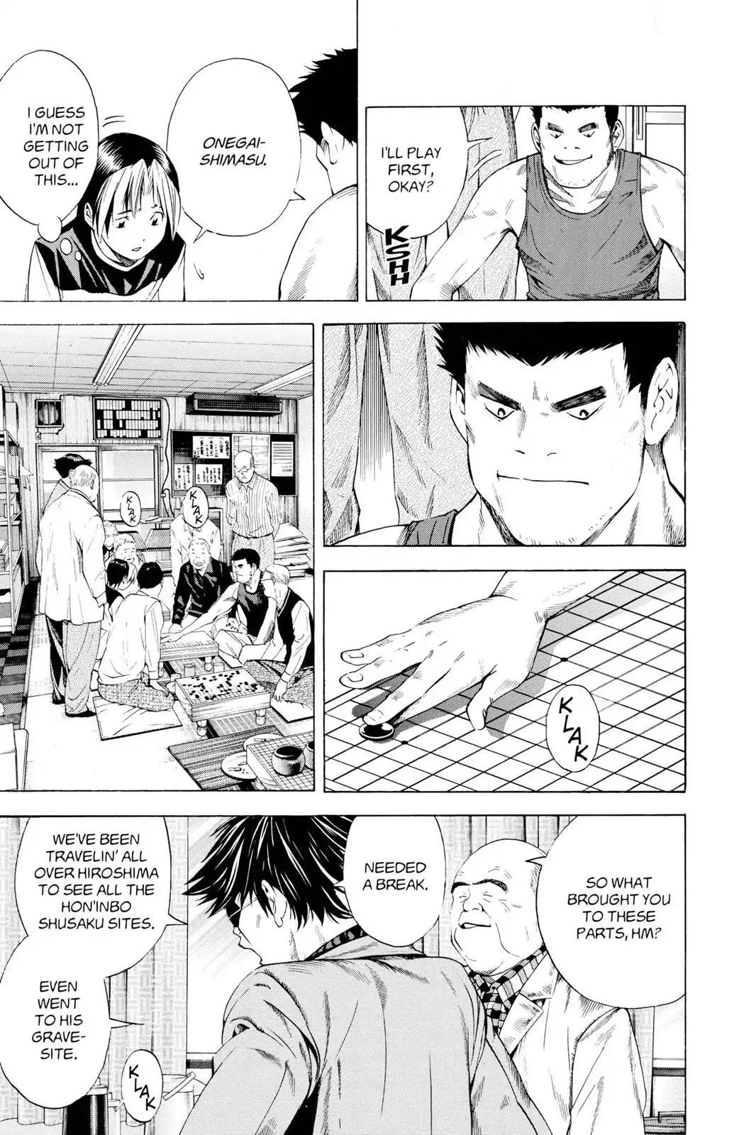 Hikaru no Go Chapter 127 page 7 - Chapter 127: Hiroshima's Top Go Player