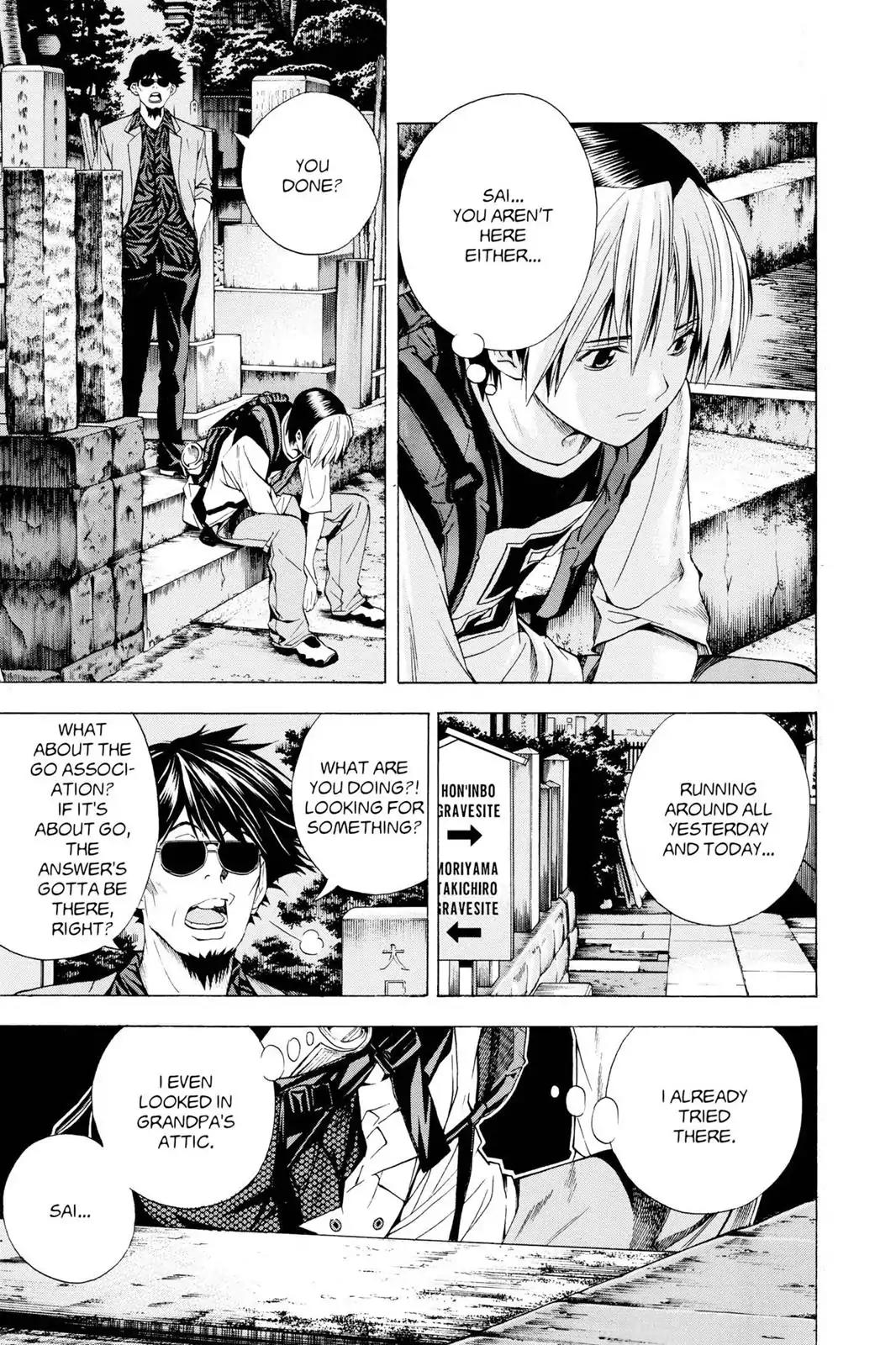 Hikaru no Go Chapter 128 page 11 - Chapter 128: The Last Clue