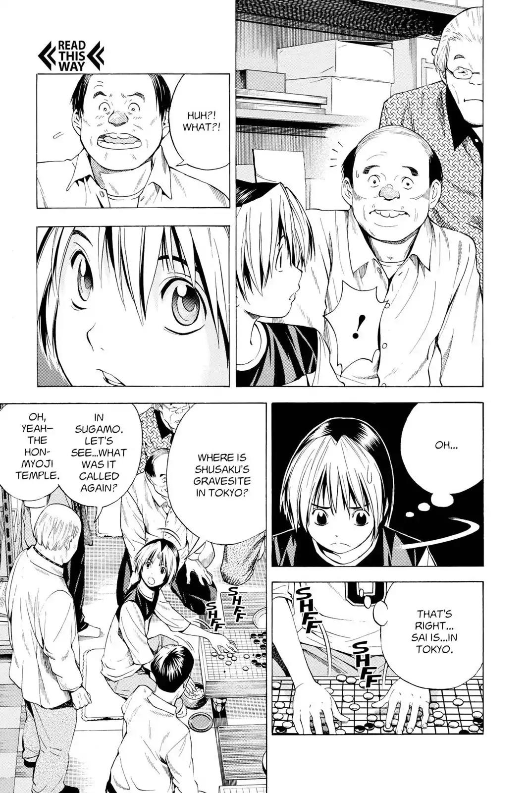 Hikaru no Go Chapter 128 page 5 - Chapter 128: The Last Clue