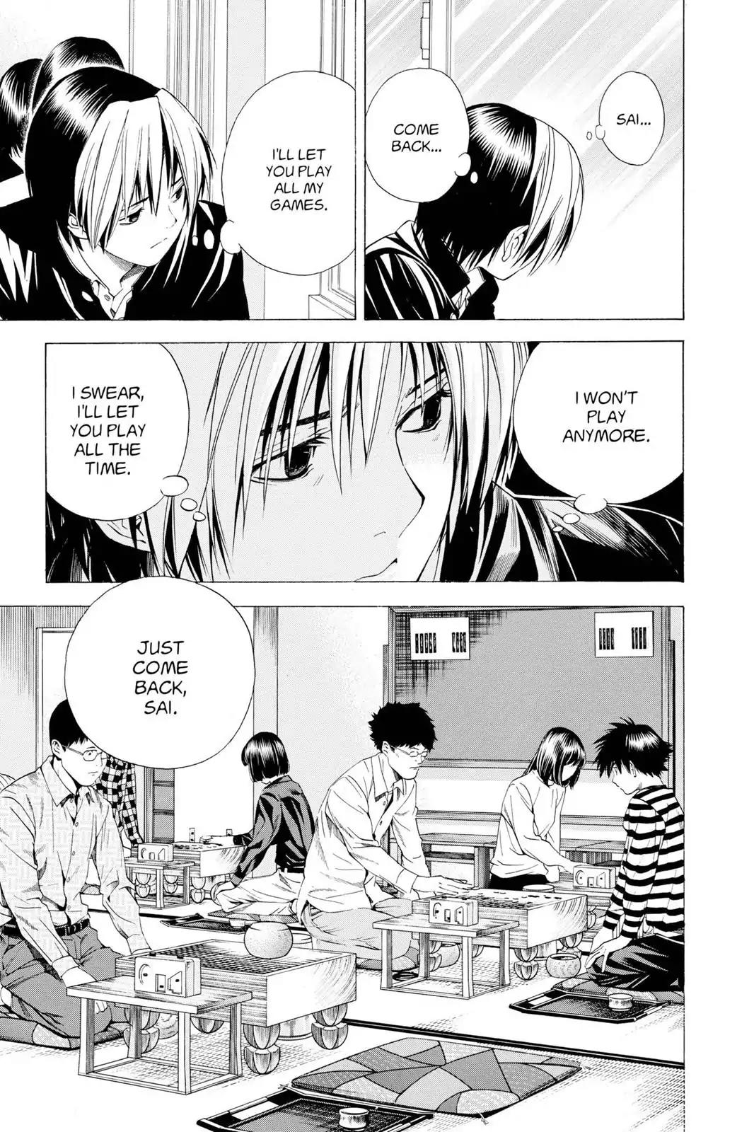 Hikaru no Go Chapter 129 page 19 - Chapter 129: Come Back!