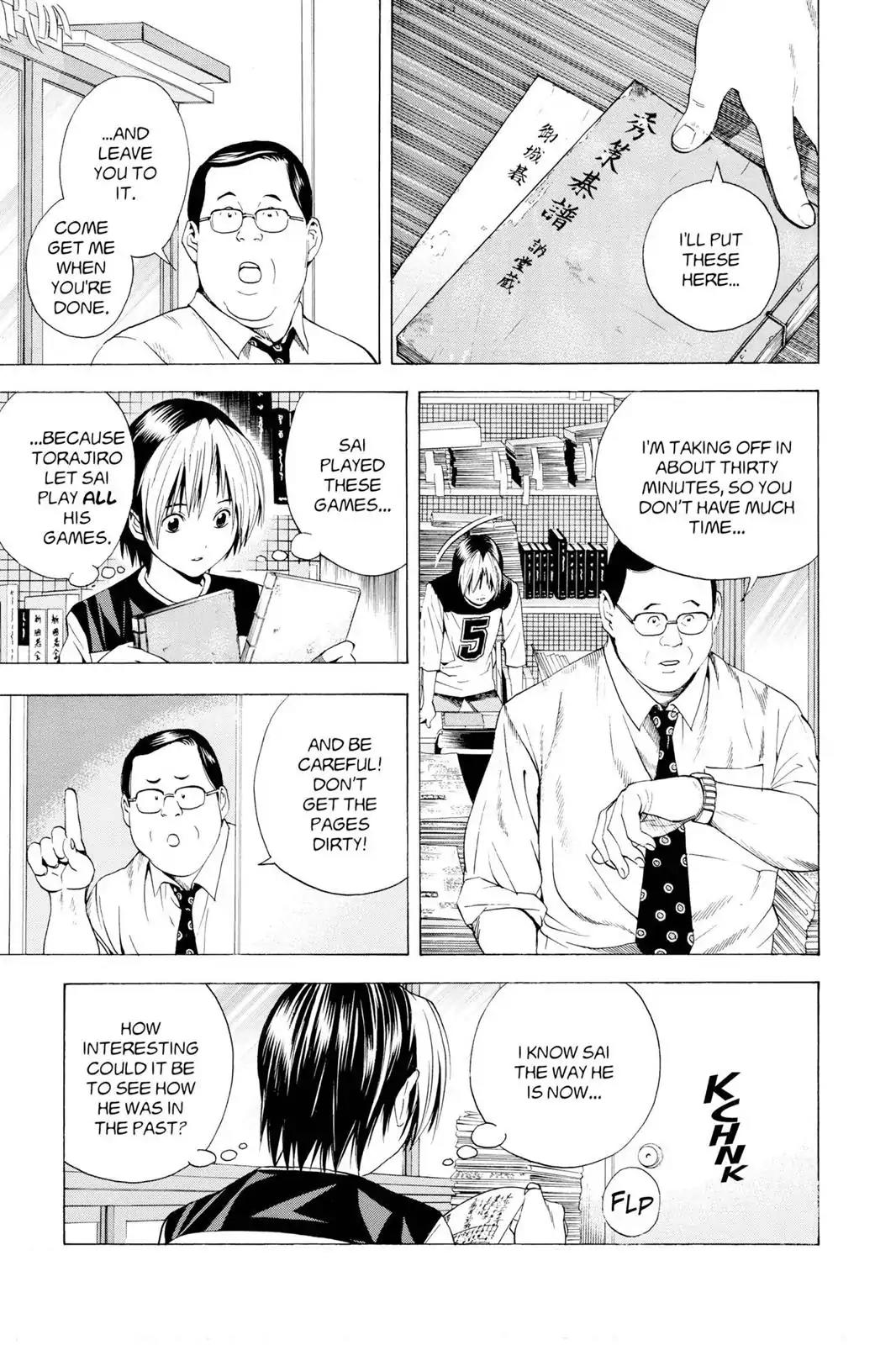 Hikaru no Go Chapter 129 page 5 - Chapter 129: Come Back!
