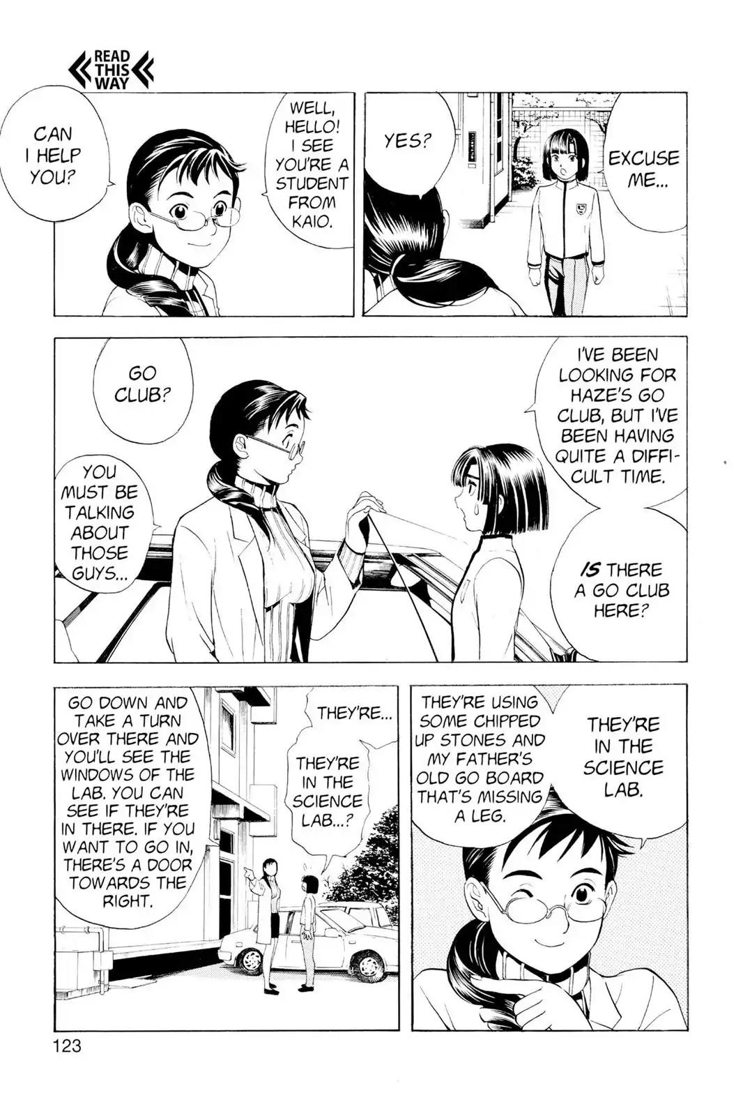 Hikaru no Go Chapter 13 page 11 - Chapter 13: I'm Not Going to Play You