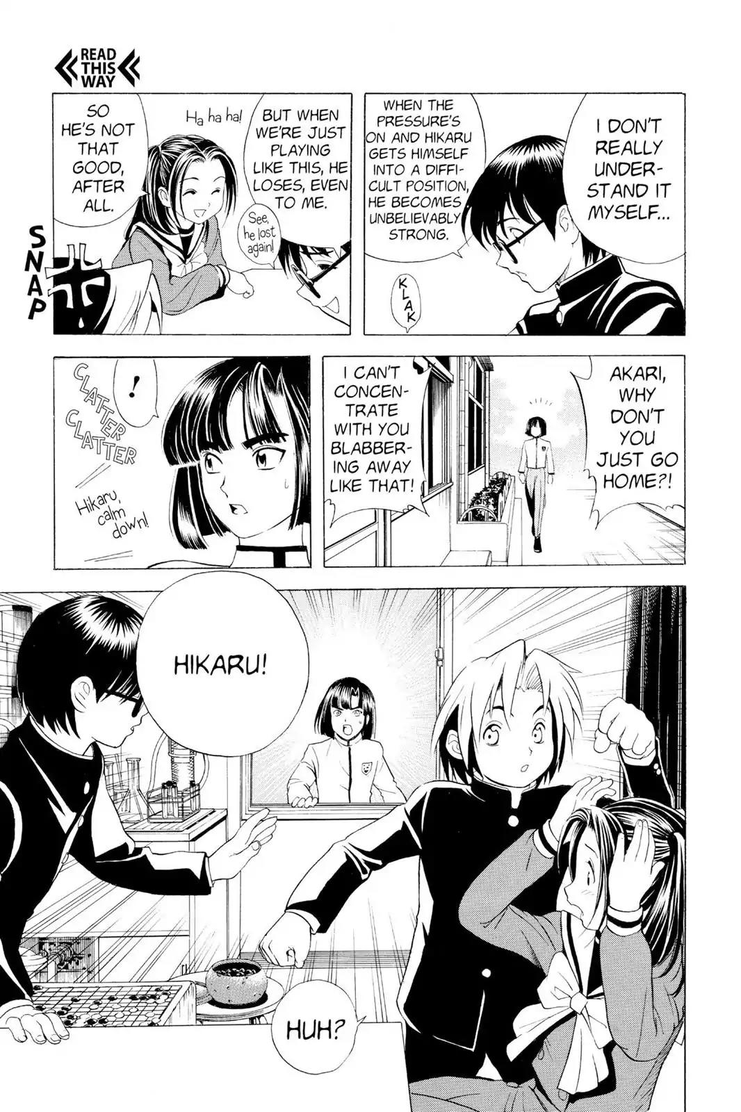 Hikaru no Go Chapter 13 page 13 - Chapter 13: I'm Not Going to Play You