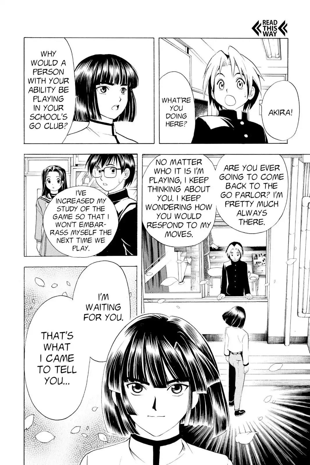 Hikaru no Go Chapter 13 page 14 - Chapter 13: I'm Not Going to Play You