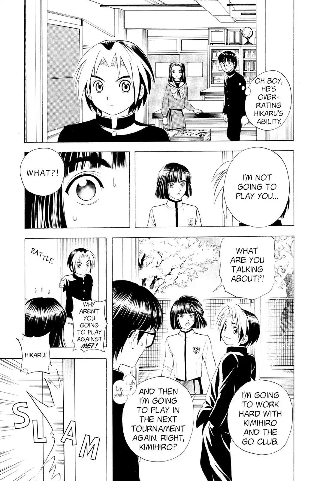 Hikaru no Go Chapter 13 page 15 - Chapter 13: I'm Not Going to Play You