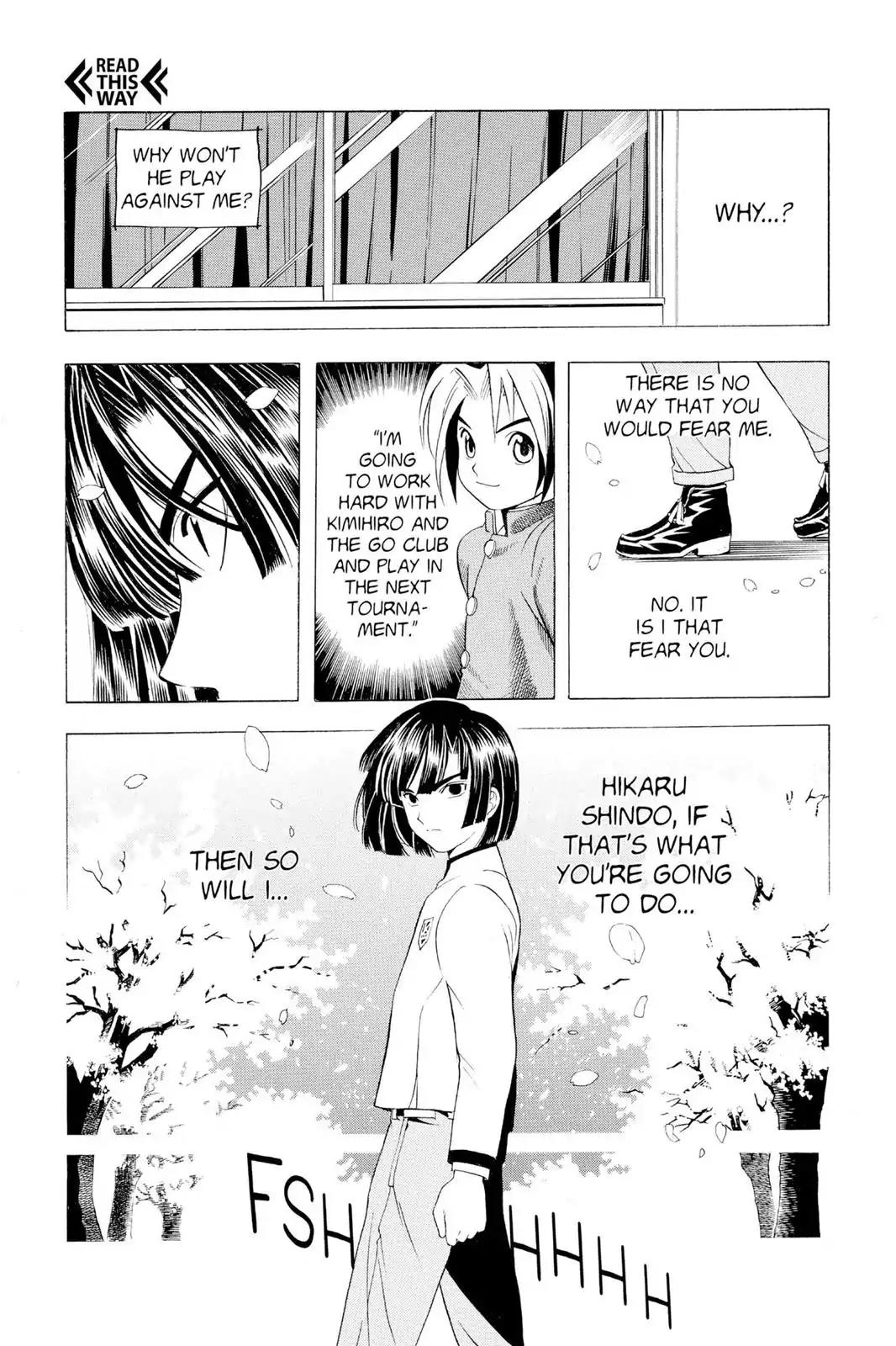 Hikaru no Go Chapter 13 page 17 - Chapter 13: I'm Not Going to Play You