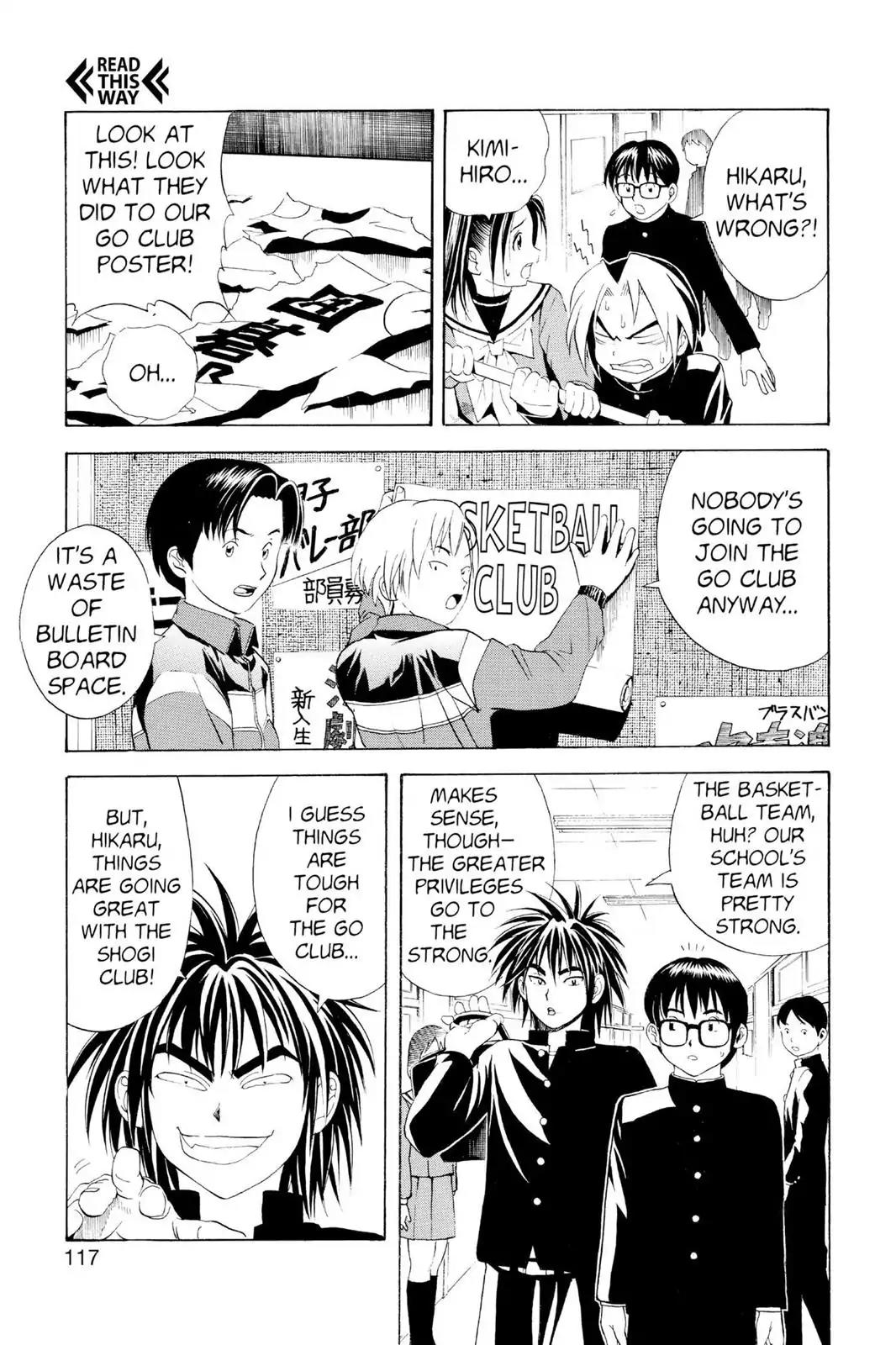 Hikaru no Go Chapter 13 page 5 - Chapter 13: I'm Not Going to Play You