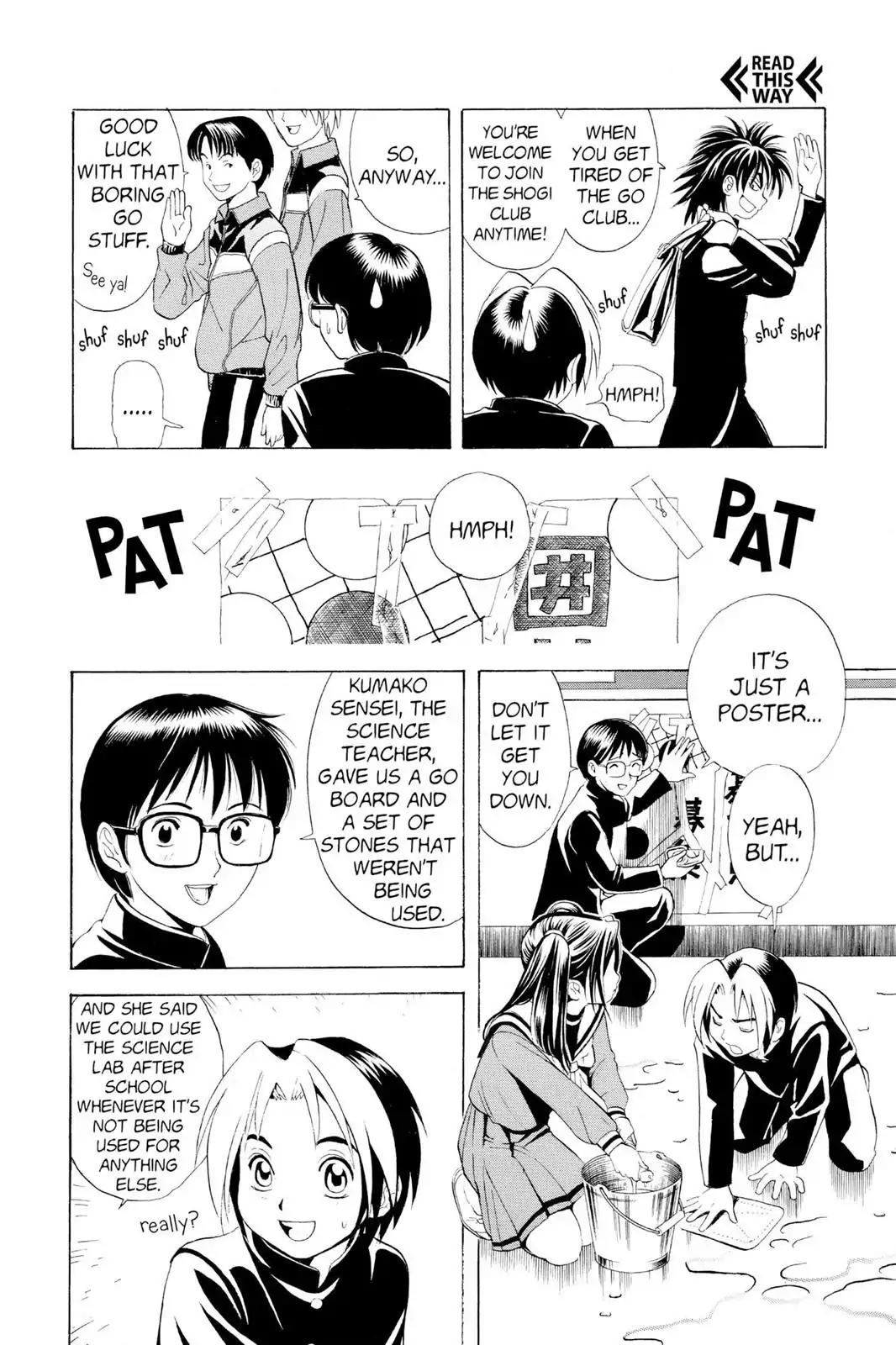 Hikaru no Go Chapter 13 page 6 - Chapter 13: I'm Not Going to Play You