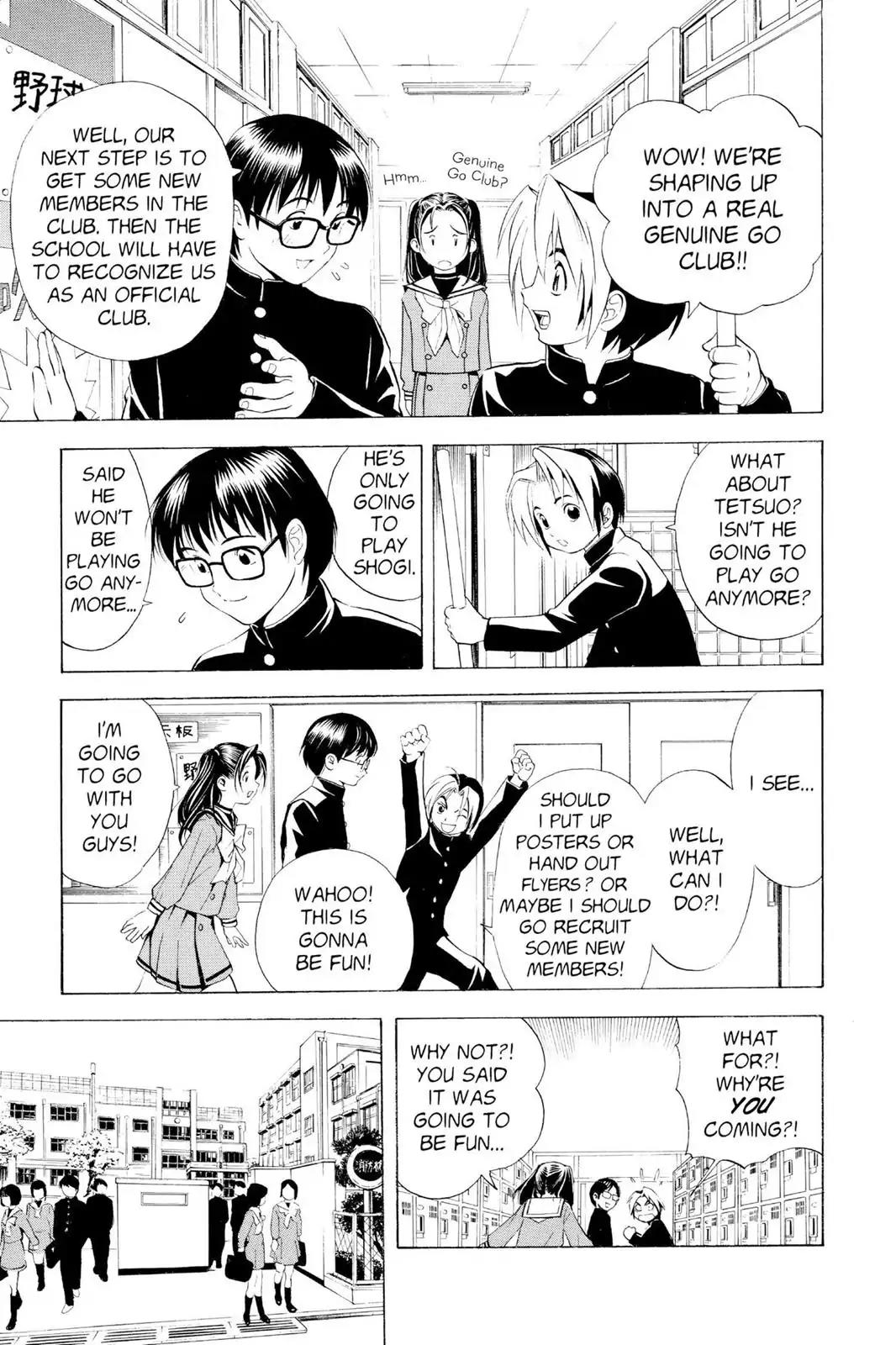 Hikaru no Go Chapter 13 page 7 - Chapter 13: I'm Not Going to Play You