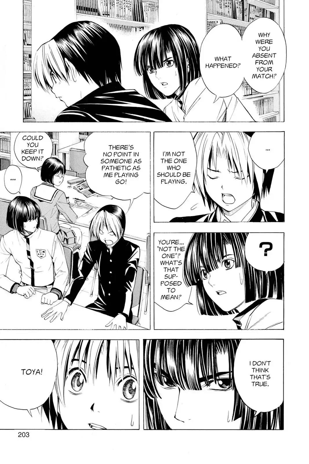 Hikaru no Go Chapter 130 page 13 - Chapter 130: I Will Stop Playing