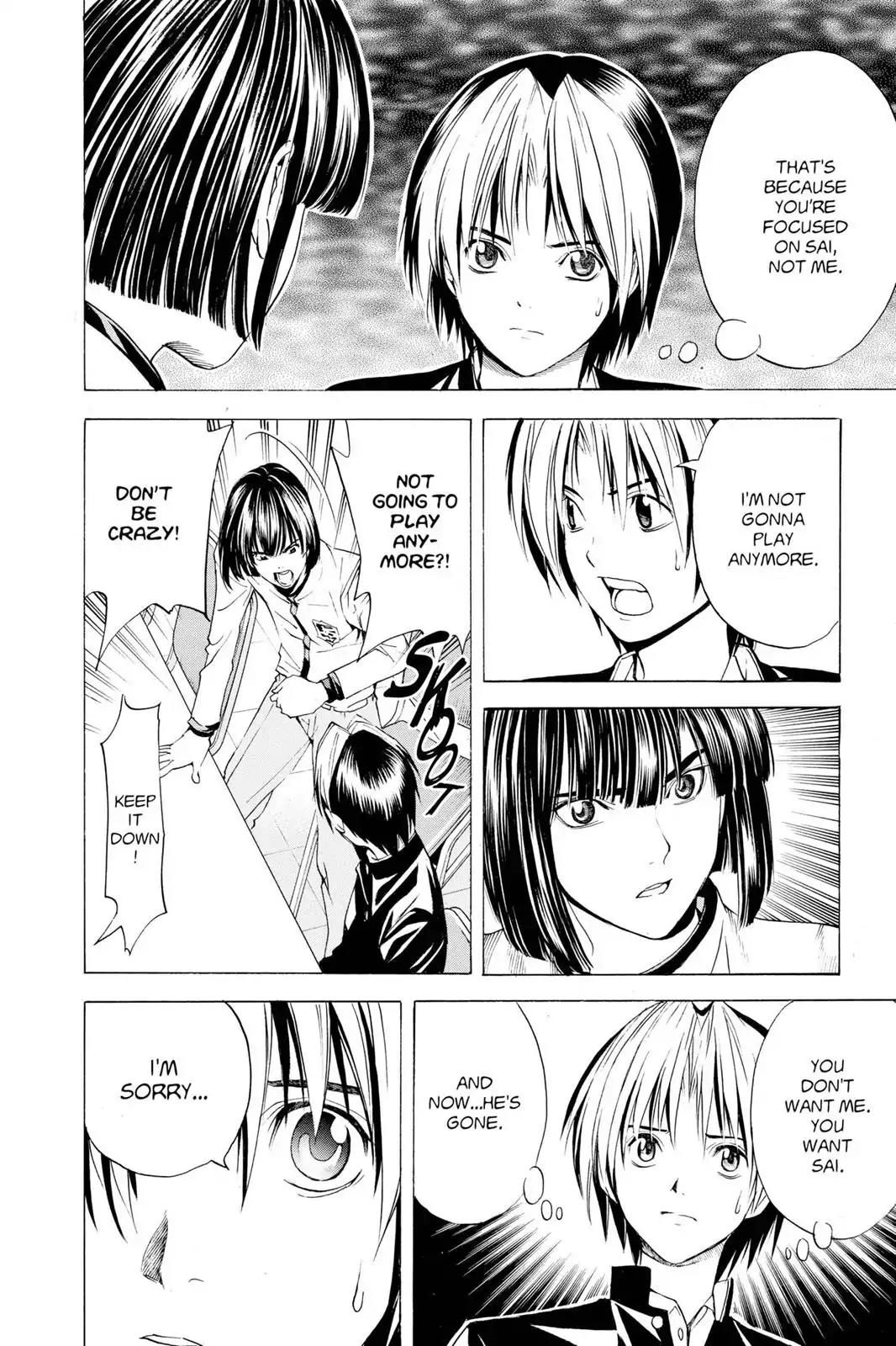 Hikaru no Go Chapter 130 page 14 - Chapter 130: I Will Stop Playing