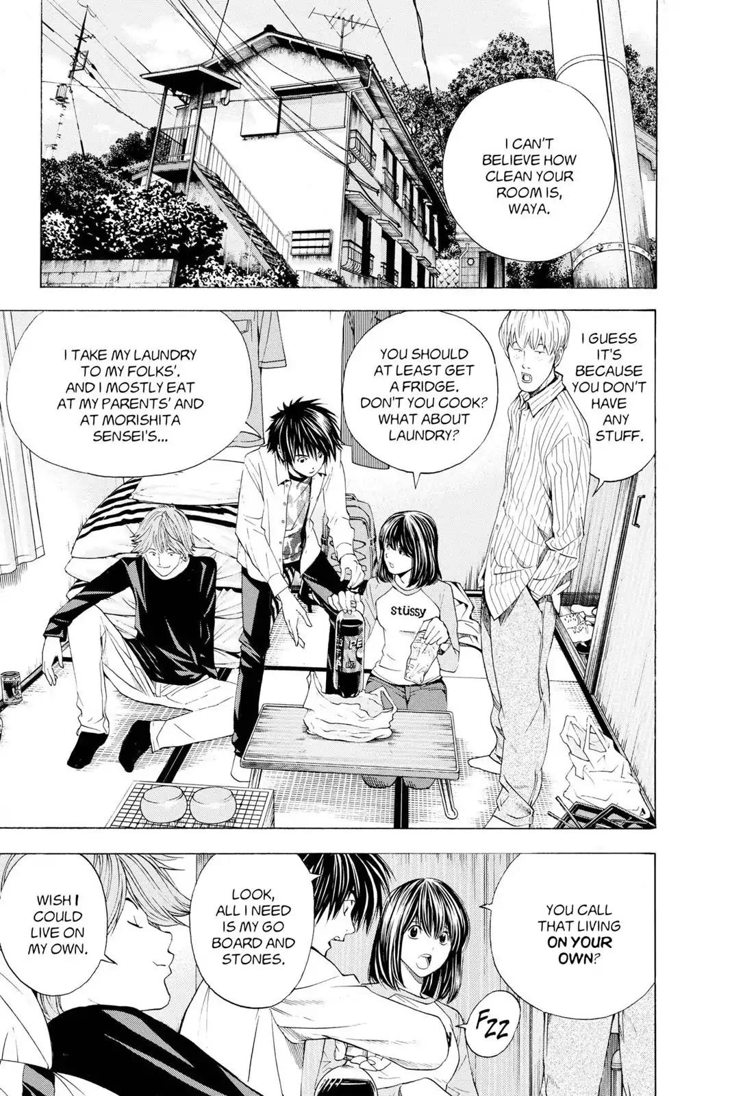 Hikaru no Go Chapter 130 page 17 - Chapter 130: I Will Stop Playing