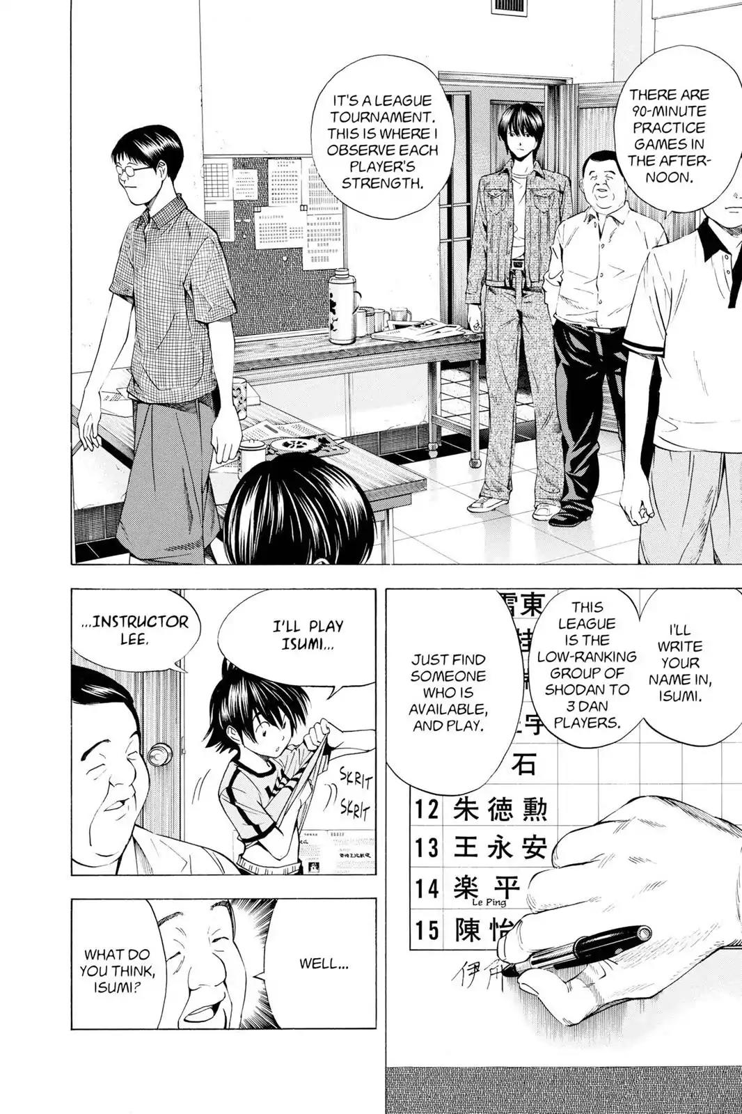 Hikaru no Go Chapter 132 page 10 - Chapter 132: Le Ping