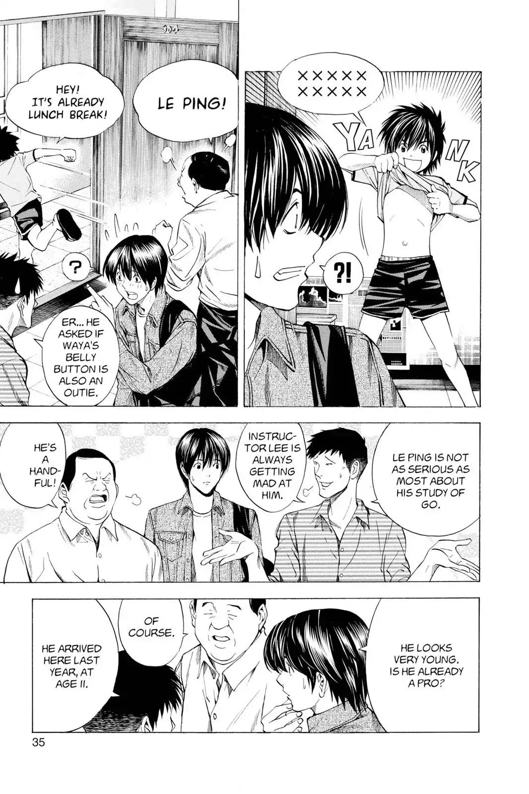 Hikaru no Go Chapter 132 page 7 - Chapter 132: Le Ping