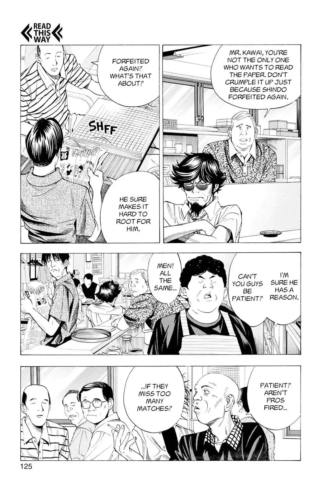 Hikaru no Go Chapter 136 page 13 - Chapter 136: Forfeit, Forfeit...