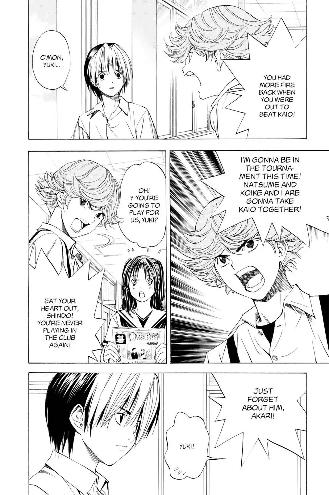 Hikaru no Go Chapter 136 page 8 - Chapter 136: Forfeit, Forfeit...