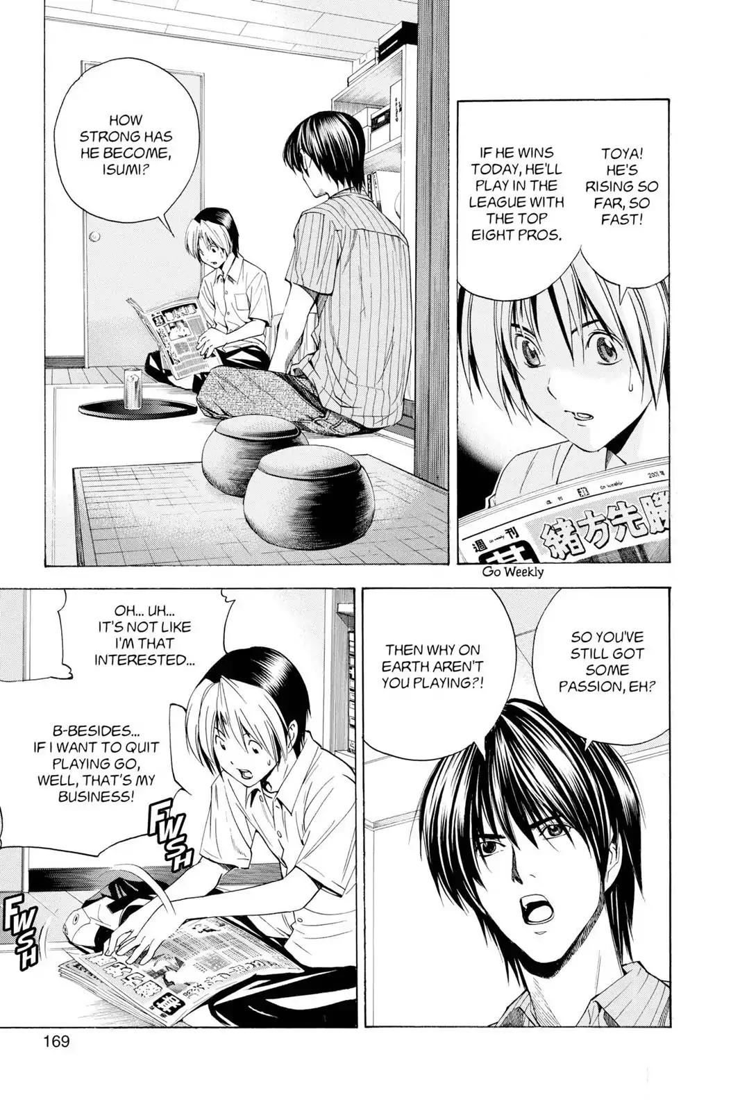 Hikaru no Go Chapter 138 page 17 - Chapter 138: Visitor