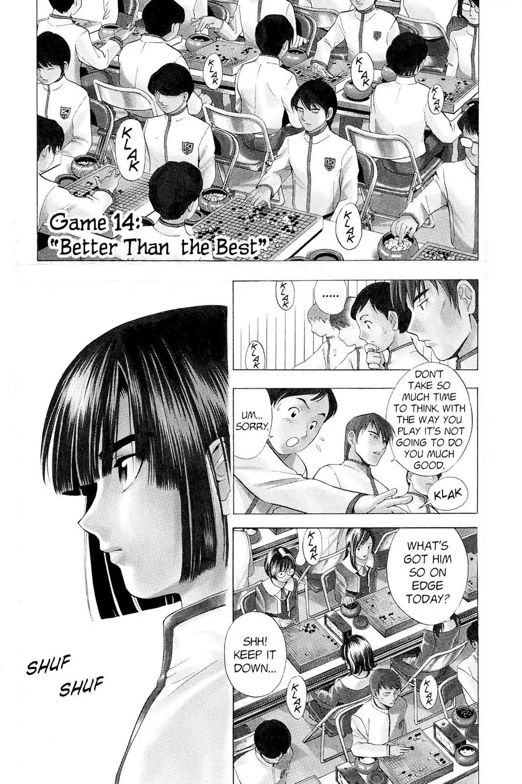 Hikaru no Go Chapter 14 page 1 - Chapter 14: Better Than the Best