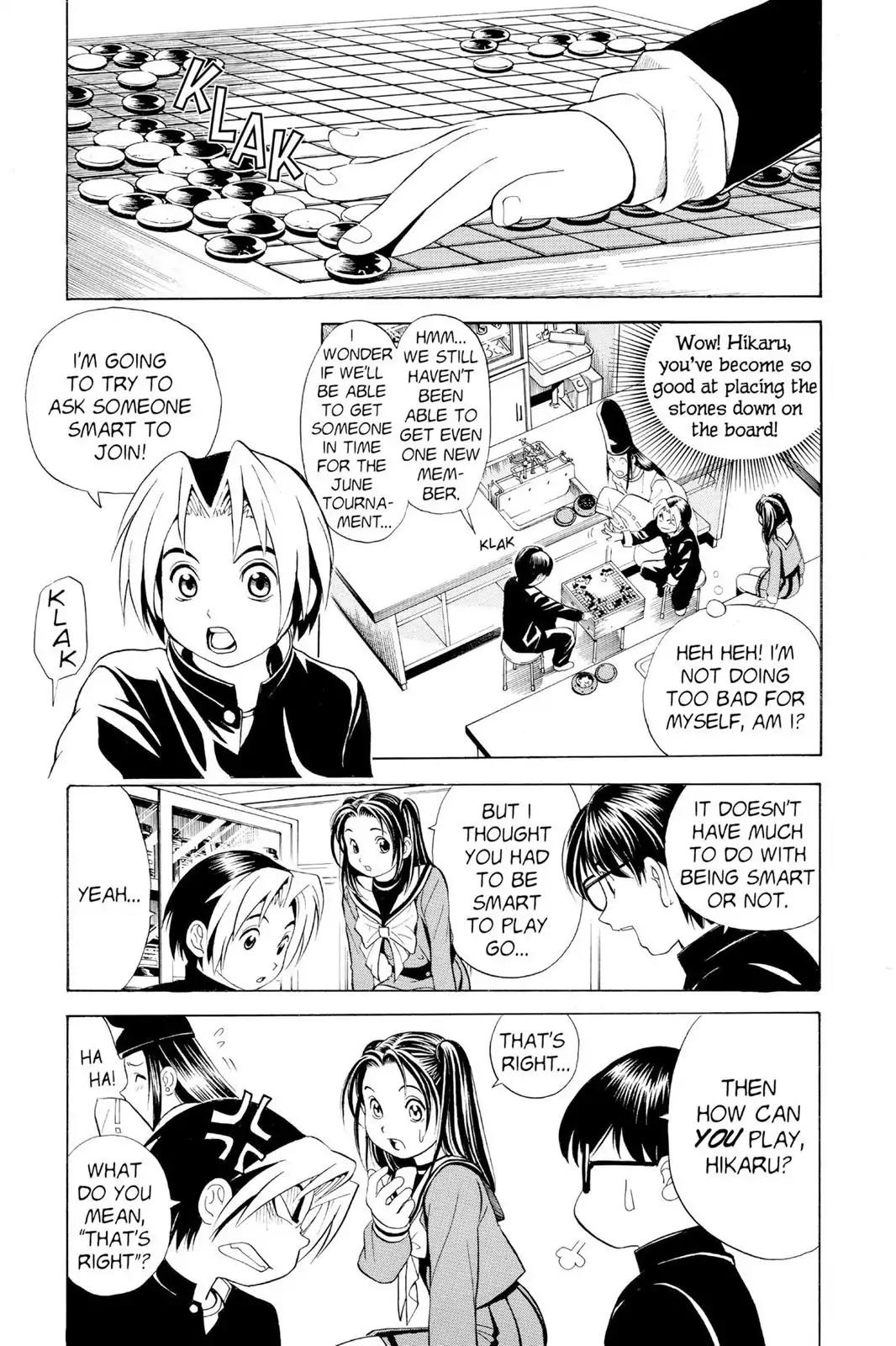 Hikaru no Go Chapter 14 page 19 - Chapter 14: Better Than the Best