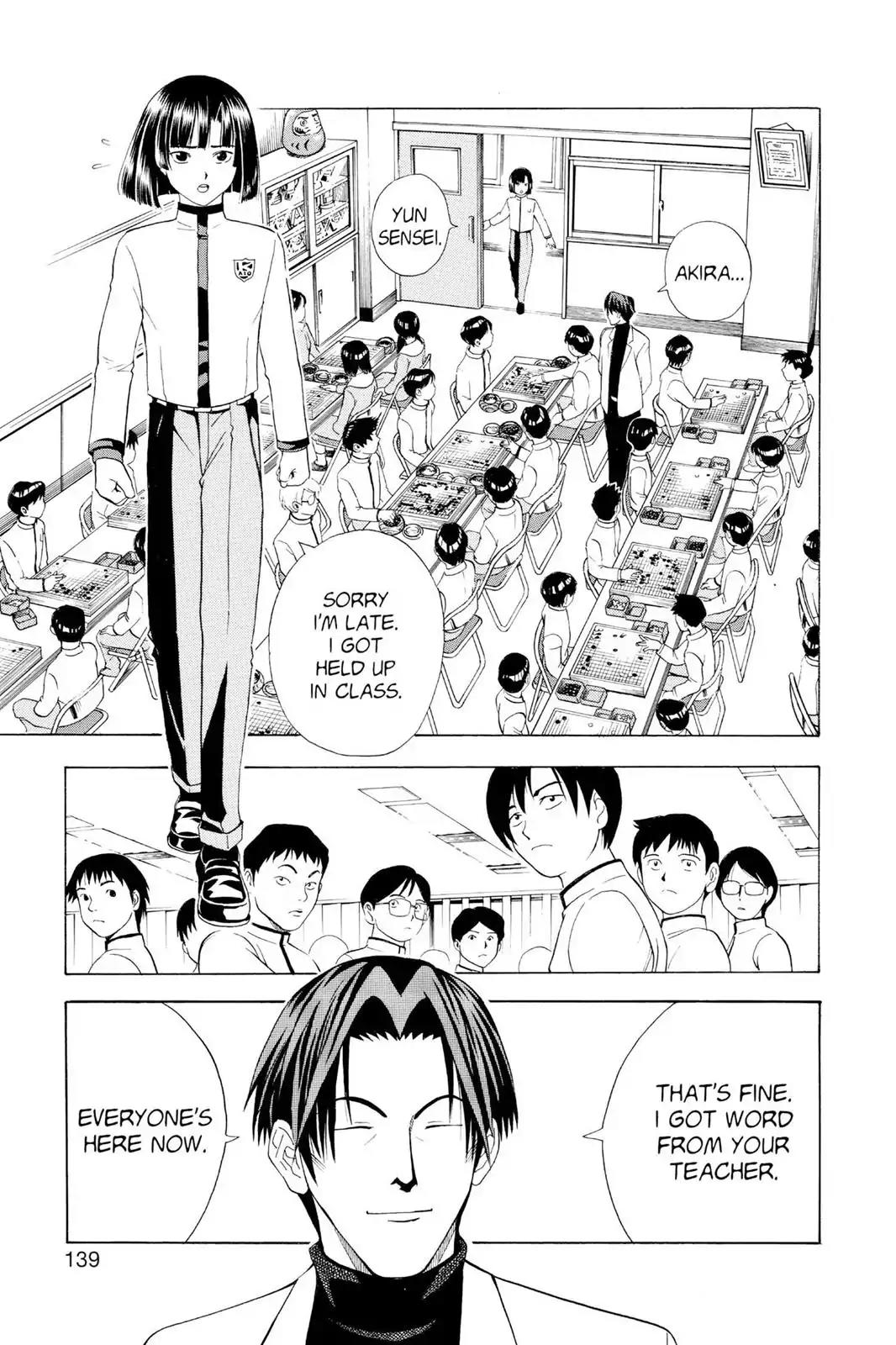 Hikaru no Go Chapter 14 page 7 - Chapter 14: Better Than the Best