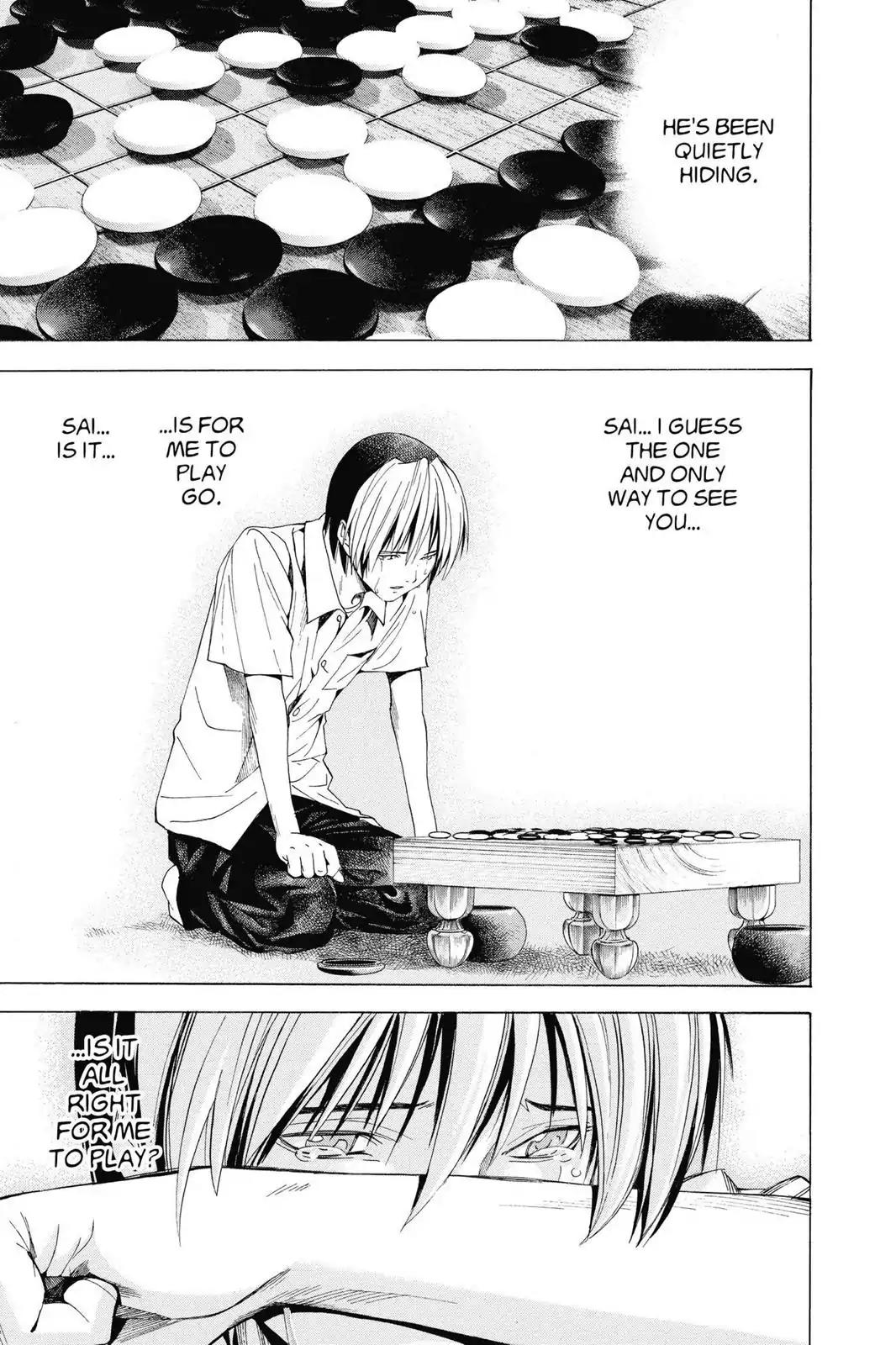 Hikaru no Go Chapter 140 page 10 - Chapter 140: A Vow
