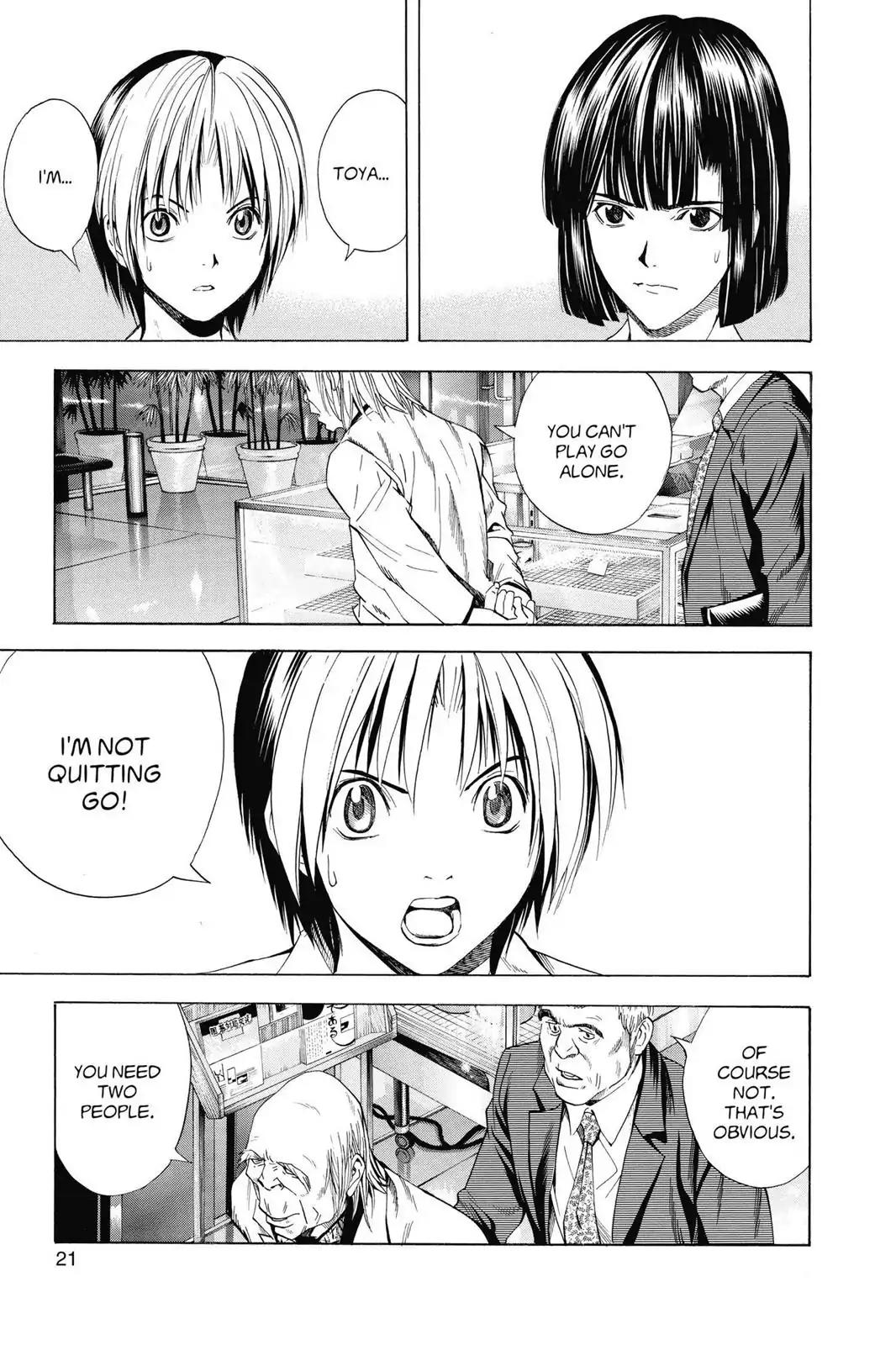 Hikaru no Go Chapter 140 page 22 - Chapter 140: A Vow