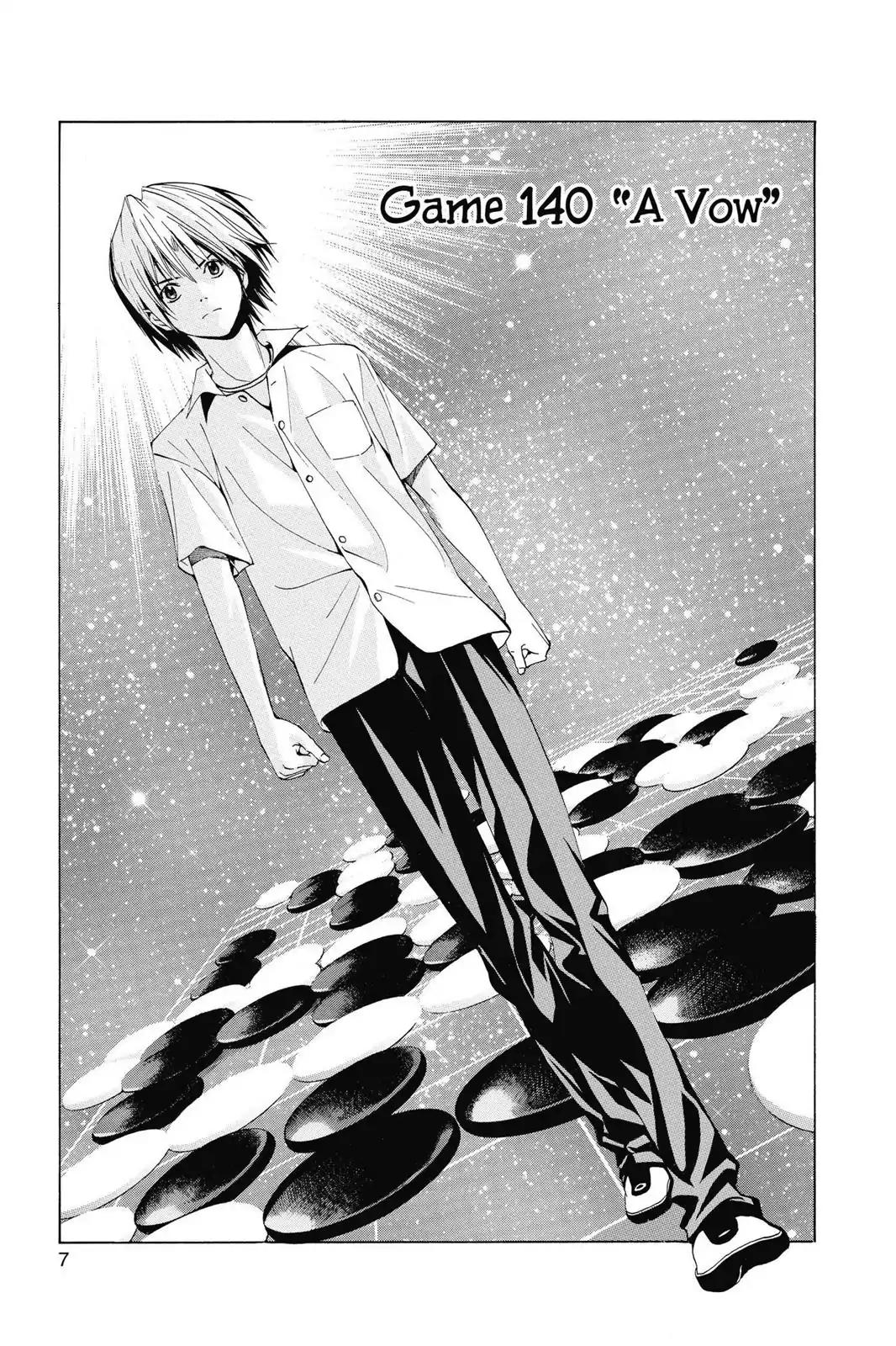 Hikaru no Go Chapter 140 page 8 - Chapter 140: A Vow