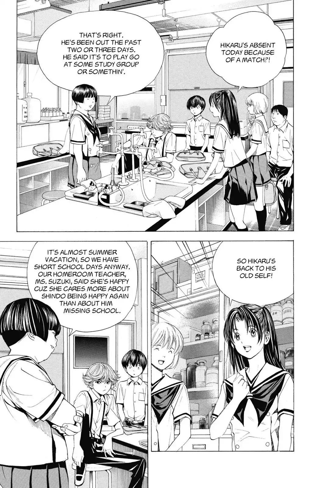 Hikaru no Go Chapter 141 page 11 - Chapter 141: First Post-Comeback Match