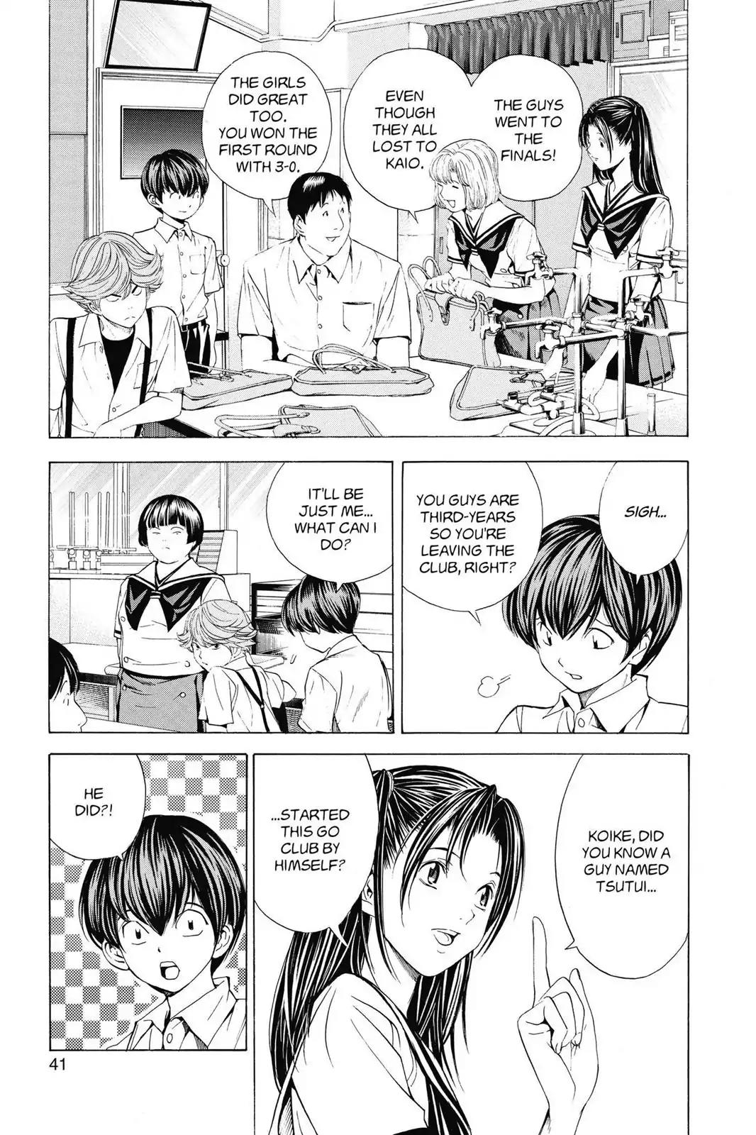 Hikaru no Go Chapter 141 page 13 - Chapter 141: First Post-Comeback Match