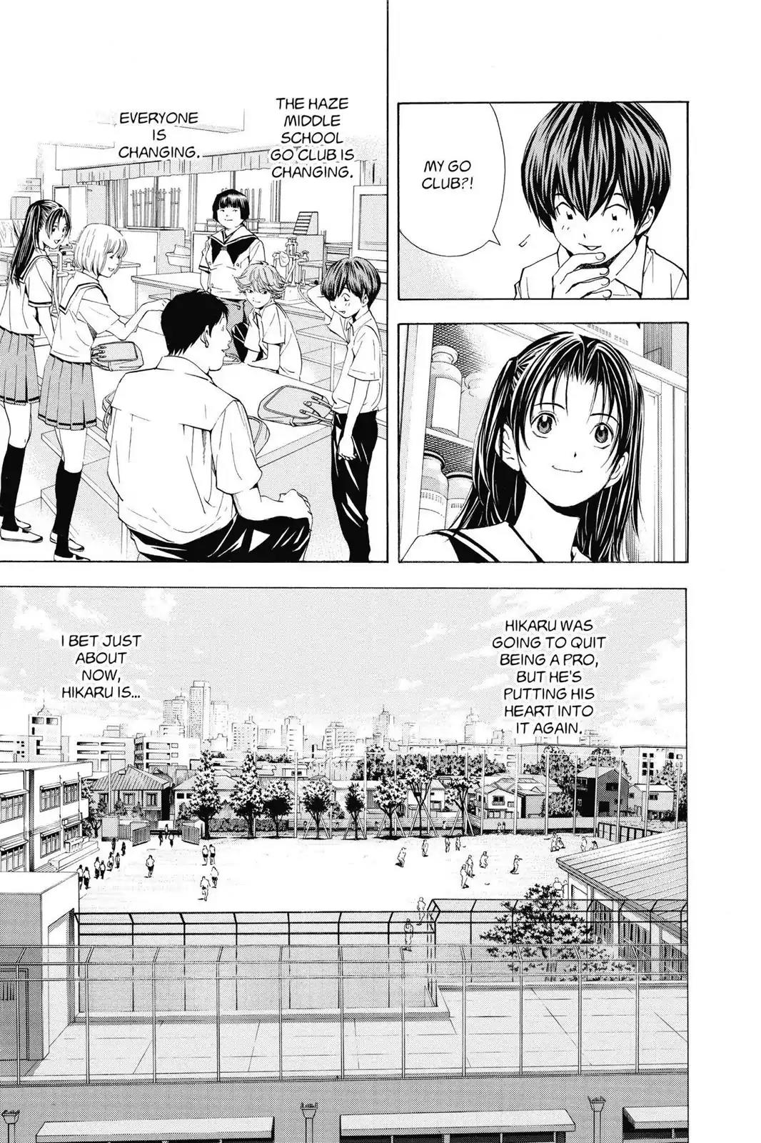 Hikaru no Go Chapter 141 page 15 - Chapter 141: First Post-Comeback Match