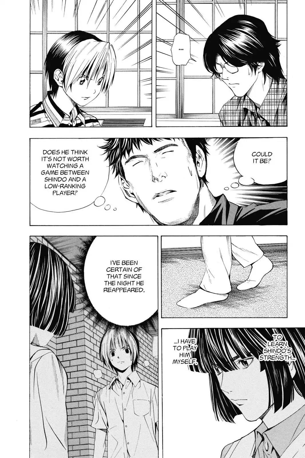 Hikaru no Go Chapter 141 page 22 - Chapter 141: First Post-Comeback Match