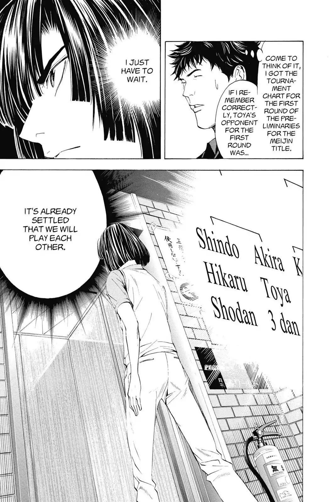 Hikaru no Go Chapter 141 page 23 - Chapter 141: First Post-Comeback Match
