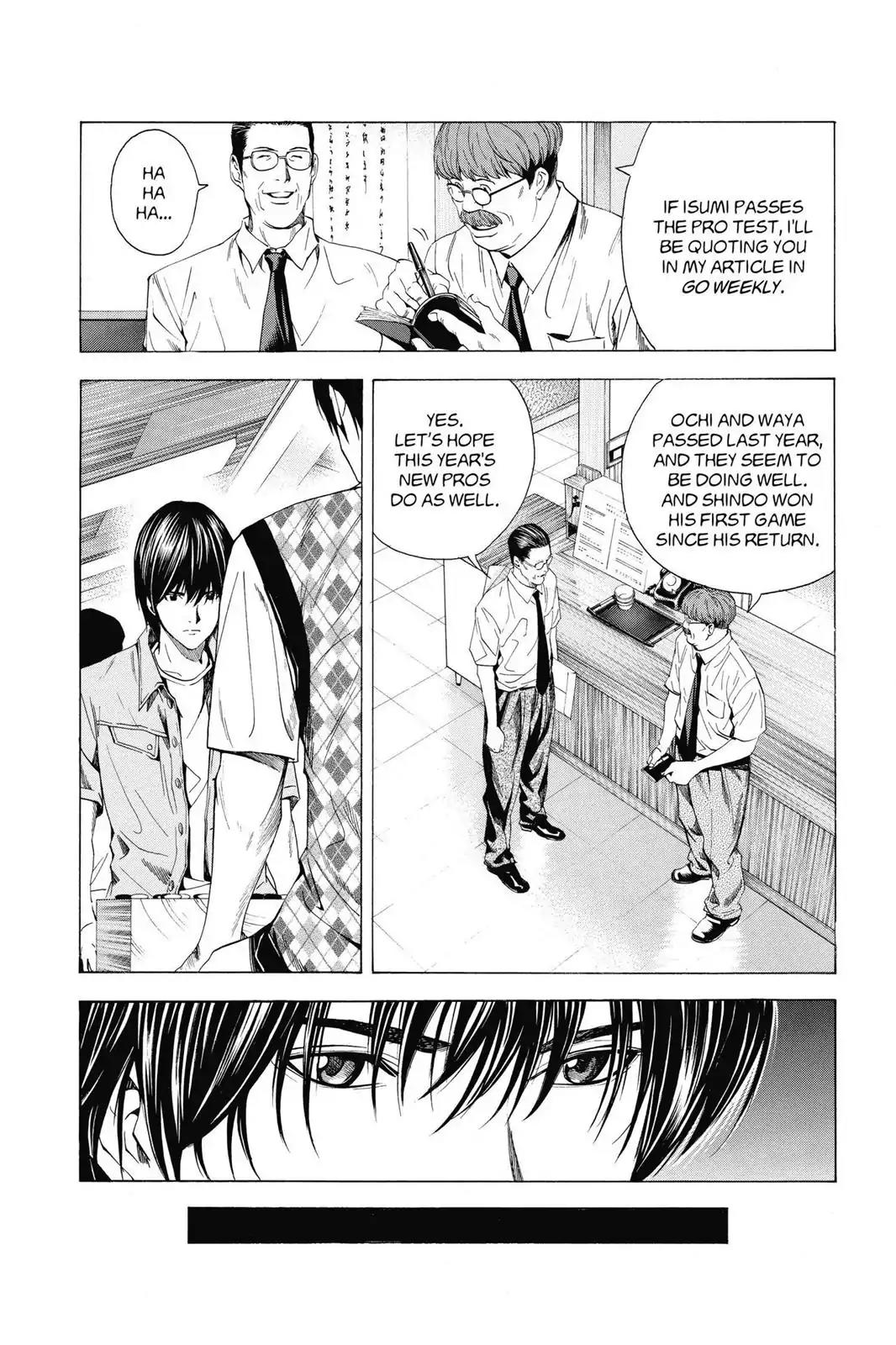 Hikaru no Go Chapter 142 page 12 - Chapter 142: Breaking Into A Run
