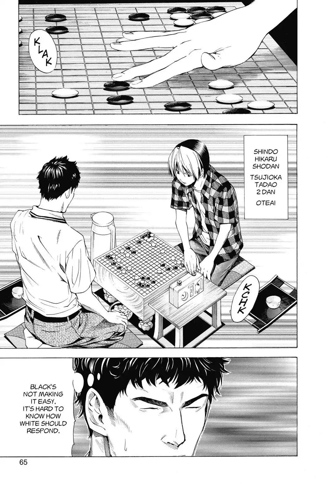 Hikaru no Go Chapter 142 page 13 - Chapter 142: Breaking Into A Run