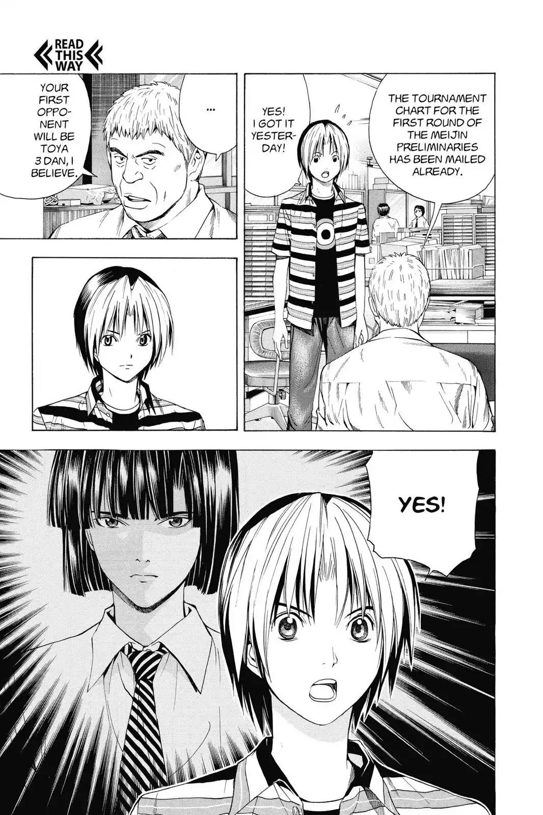 Hikaru no Go Chapter 142 page 5 - Chapter 142: Breaking Into A Run
