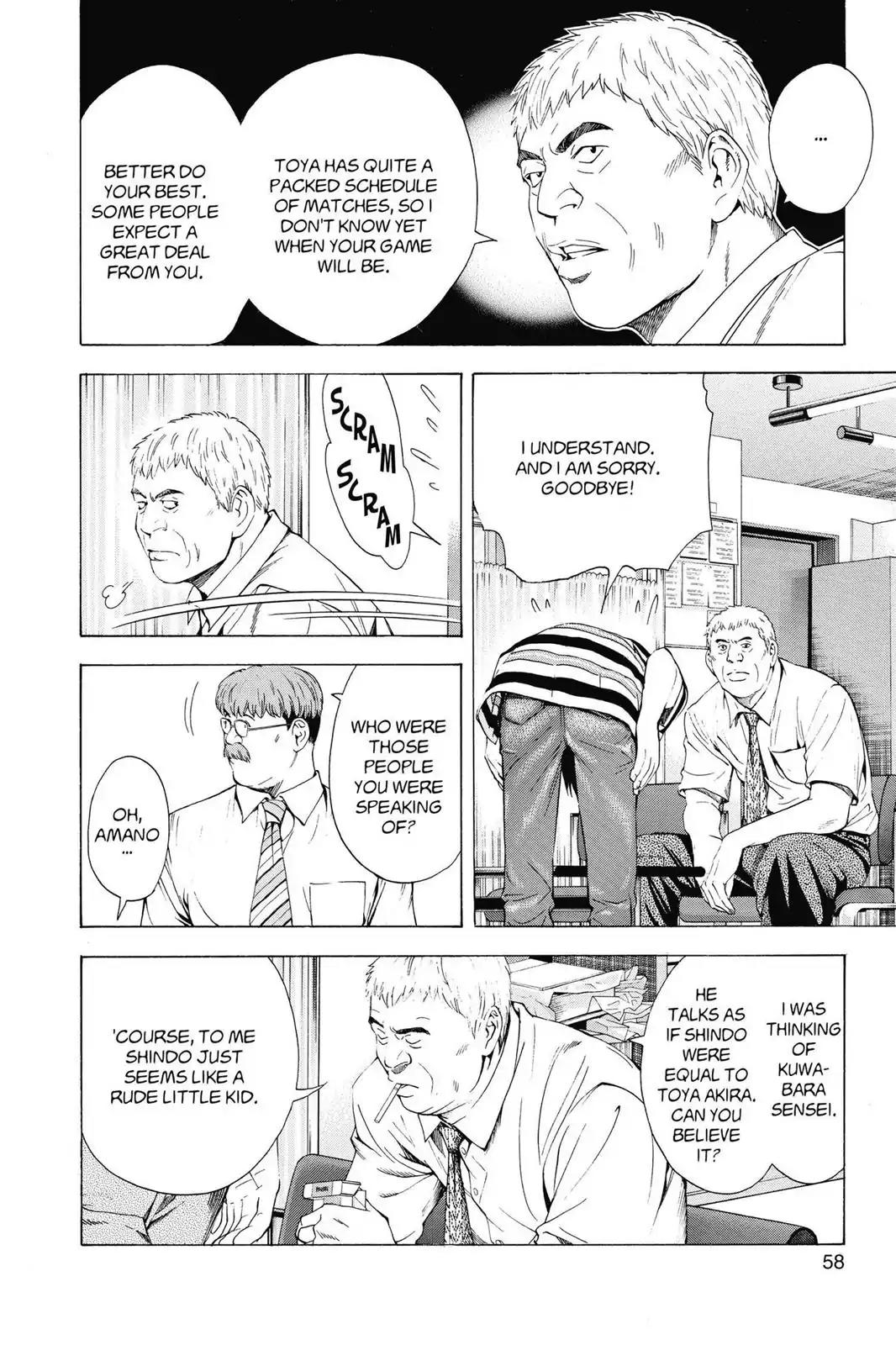 Hikaru no Go Chapter 142 page 6 - Chapter 142: Breaking Into A Run