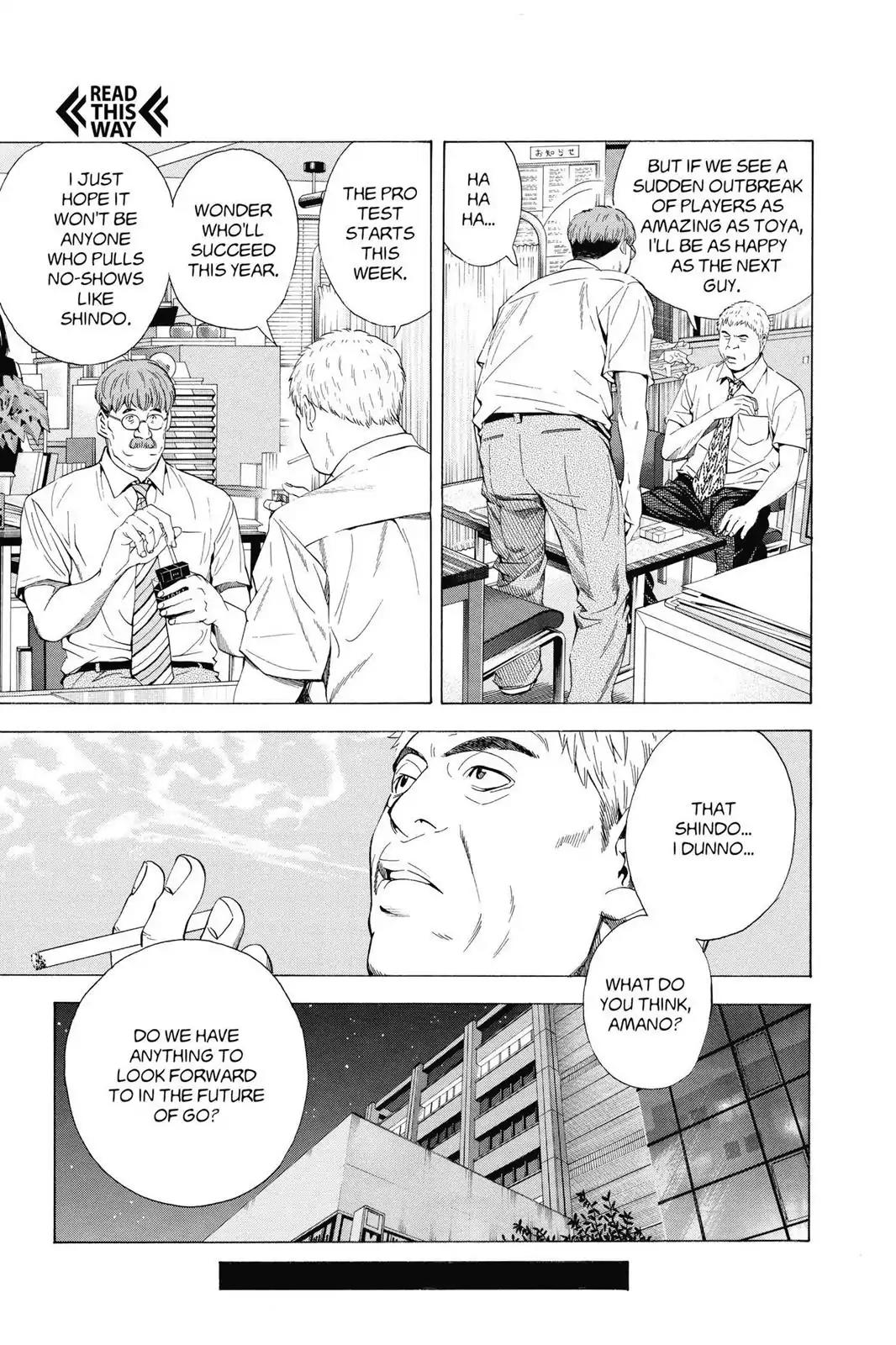 Hikaru no Go Chapter 142 page 7 - Chapter 142: Breaking Into A Run