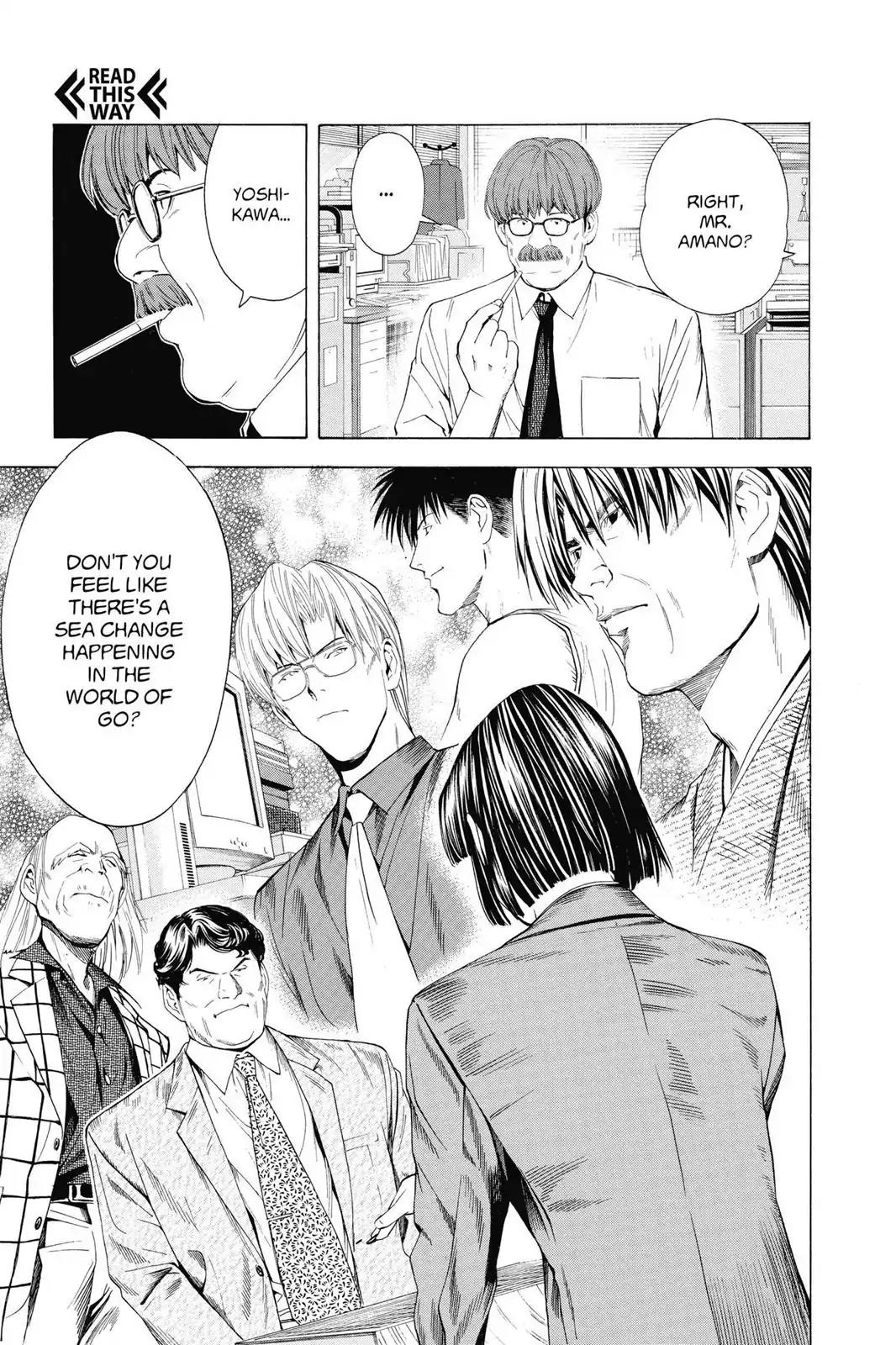 Hikaru no Go Chapter 143 page 19 - Chapter 143: Rumblings in the World of Go