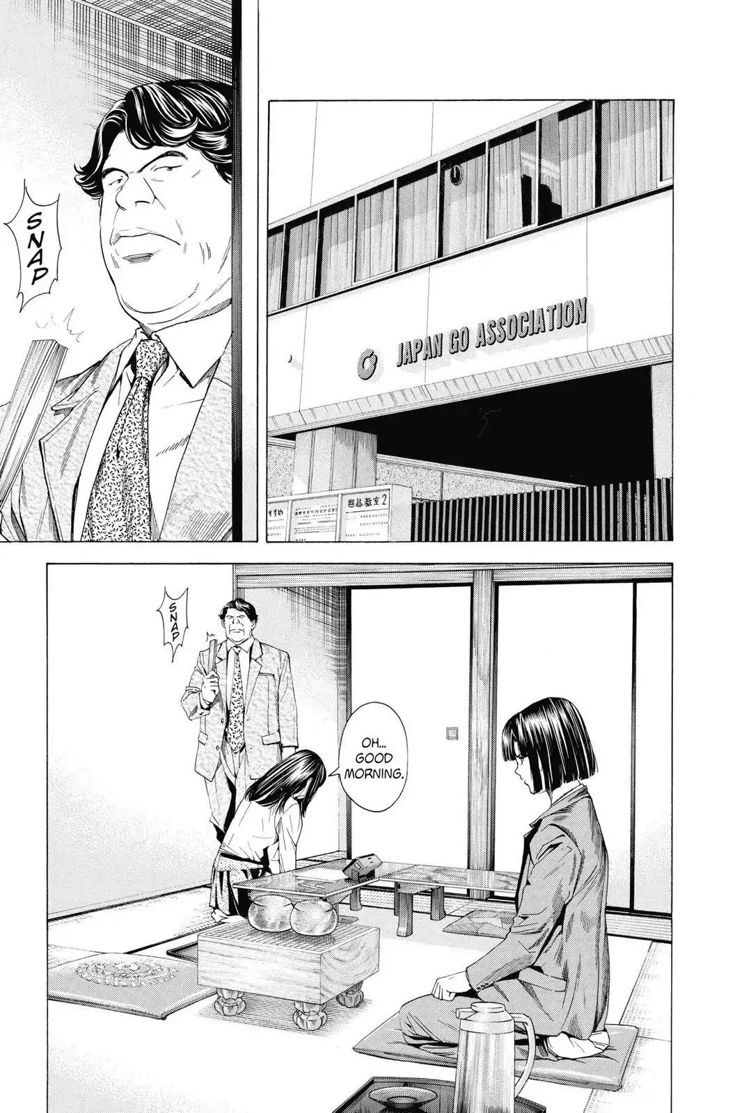 Hikaru no Go Chapter 143 page 9 - Chapter 143: Rumblings in the World of Go