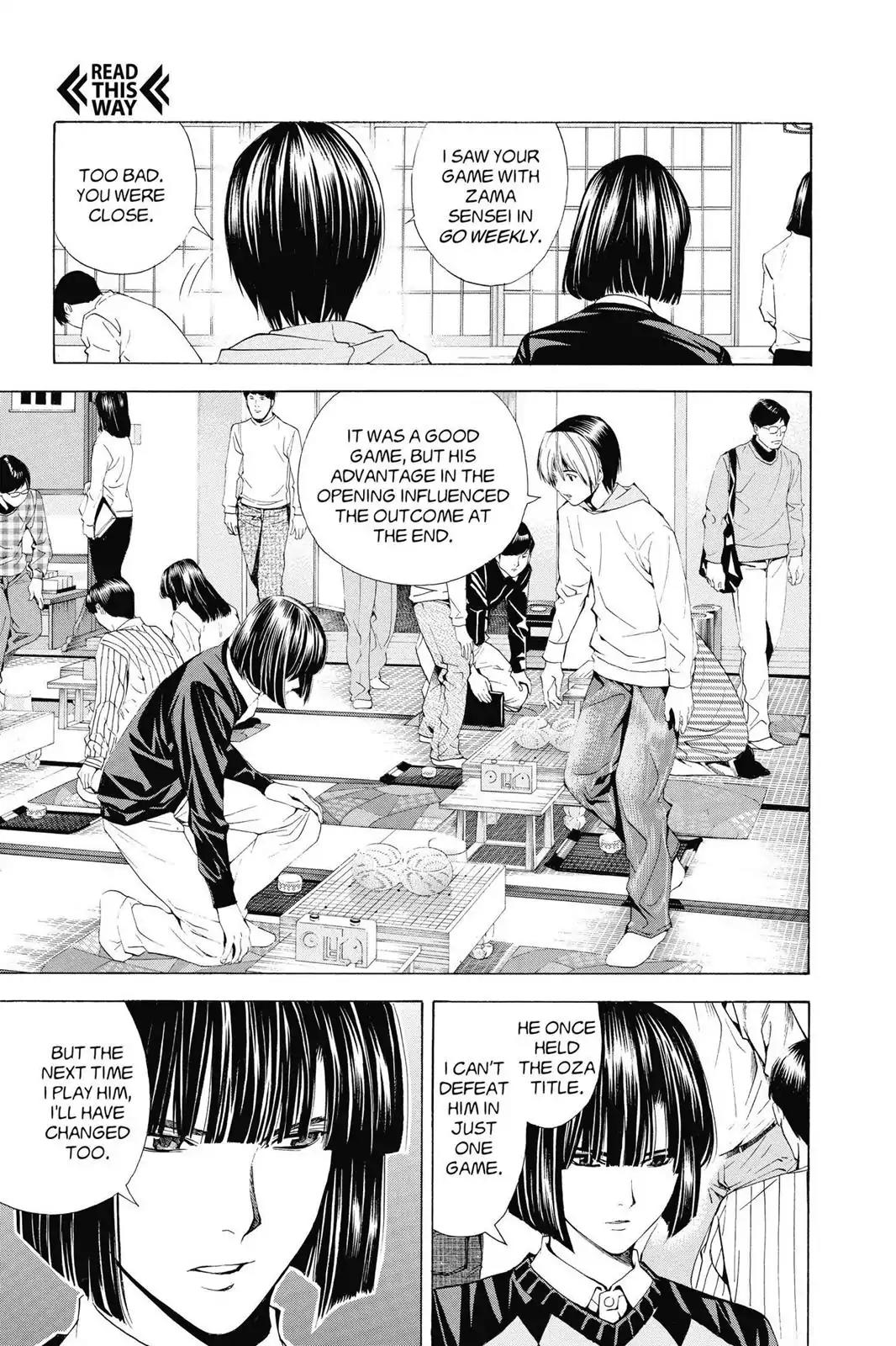 Hikaru no Go Chapter 145 page 13 - Chapter 145: Hikaru vs. Akira